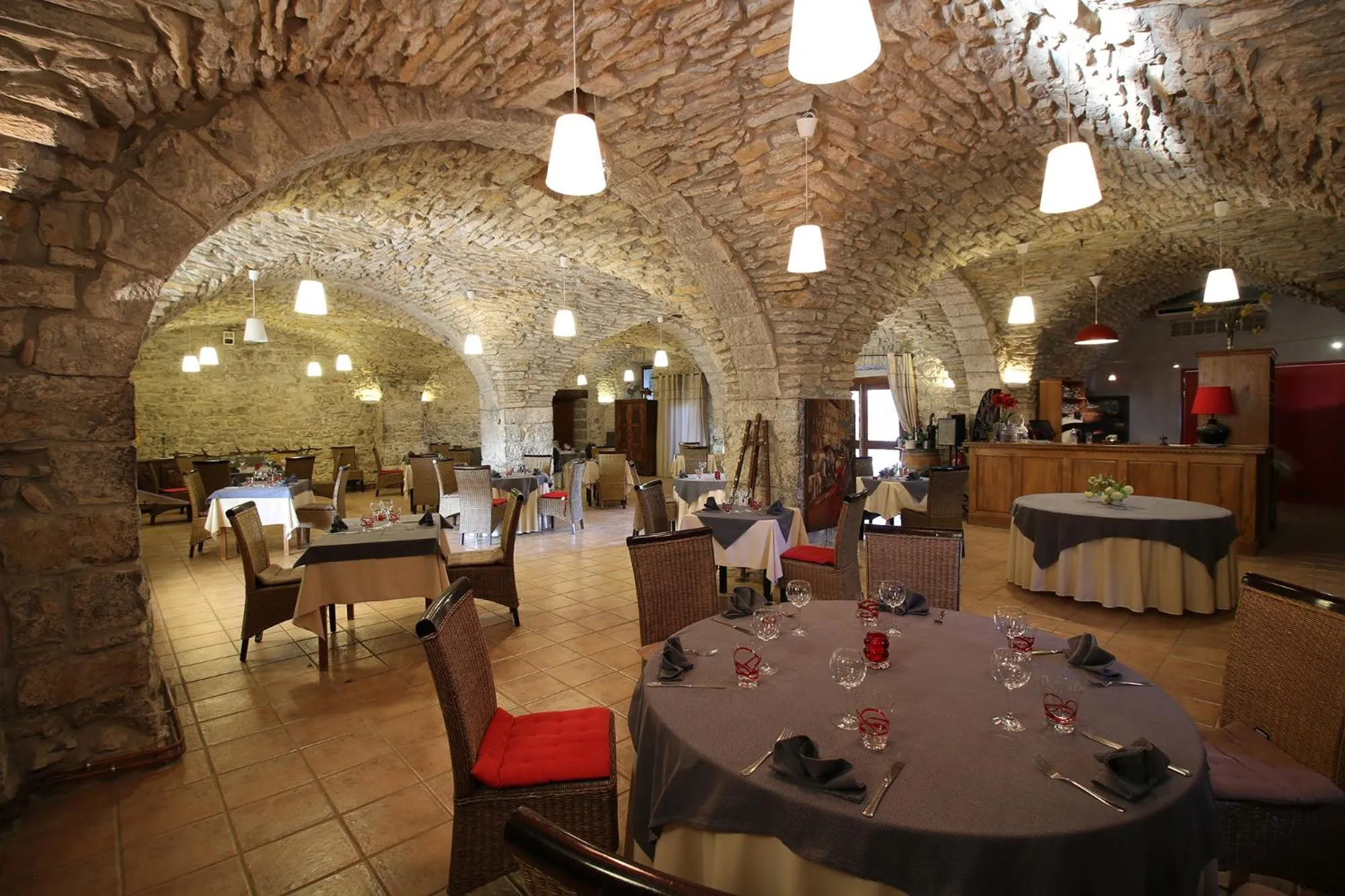 Restaurant/places to eat in Logis Hôtel Restaurant Gîte La Bastide du Vébron