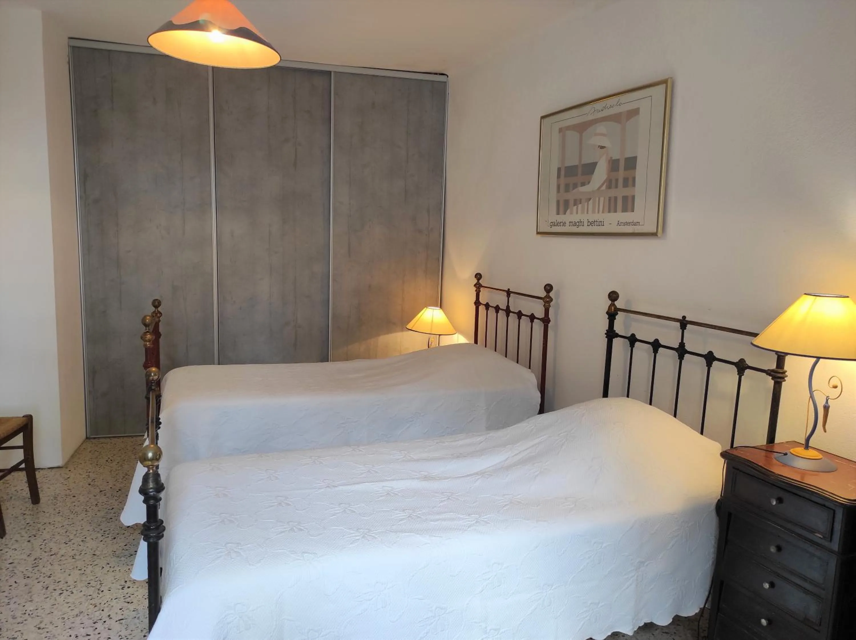 Photo of the whole room, Bed in Logis Hôtel Restaurant Gîte La Bastide du Vébron