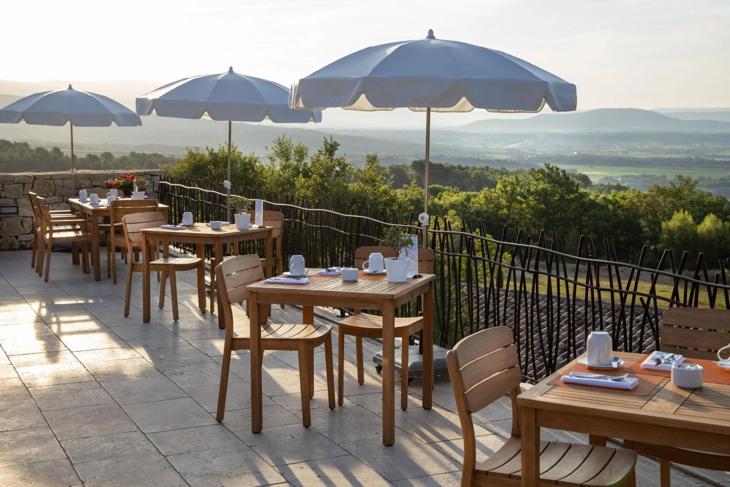 Breakfast in Mas des Herbes Blanches Hôtel & Spa – Relais & Châteaux