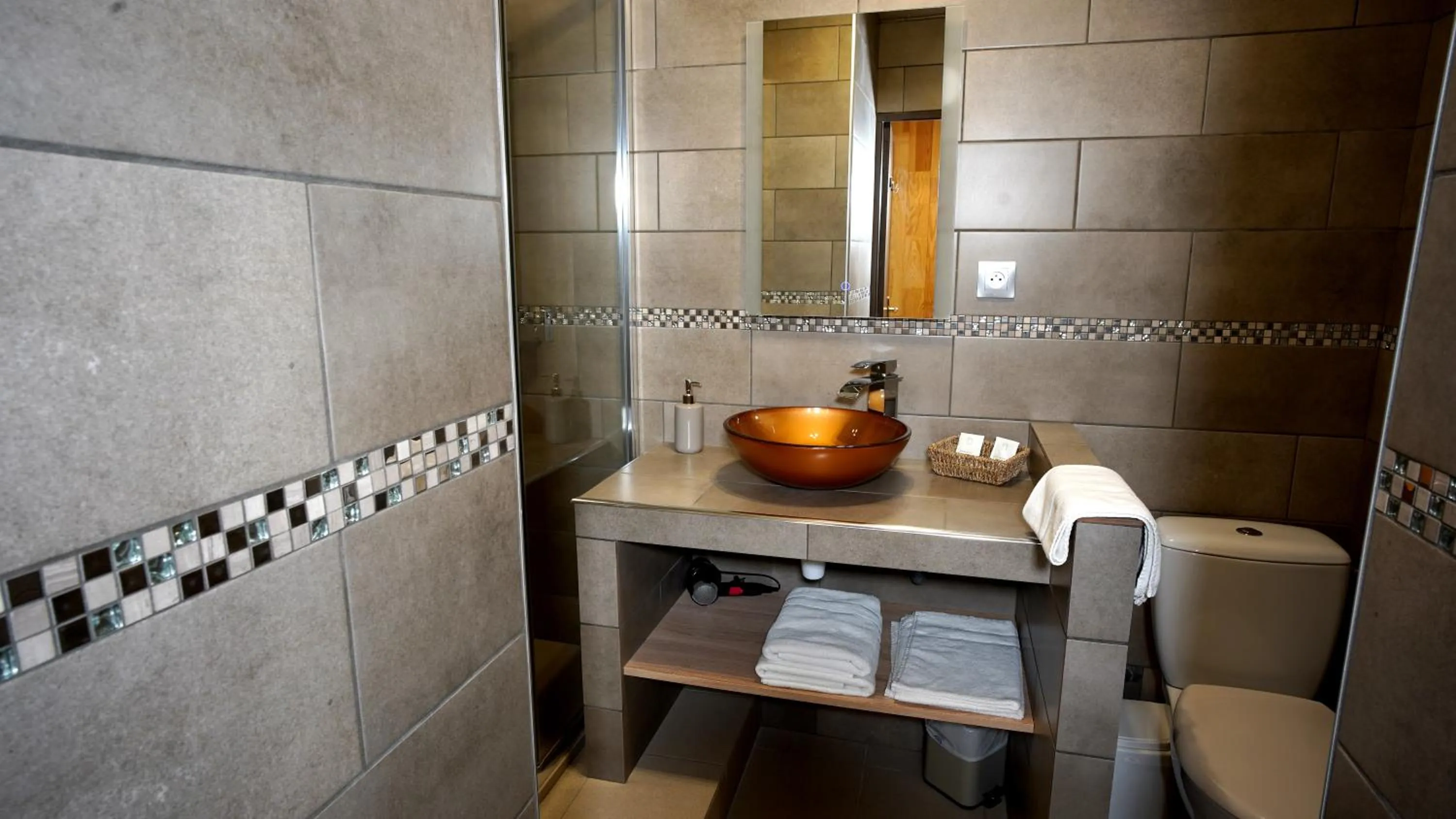 Shower in La Sapinière St Lary Soulan