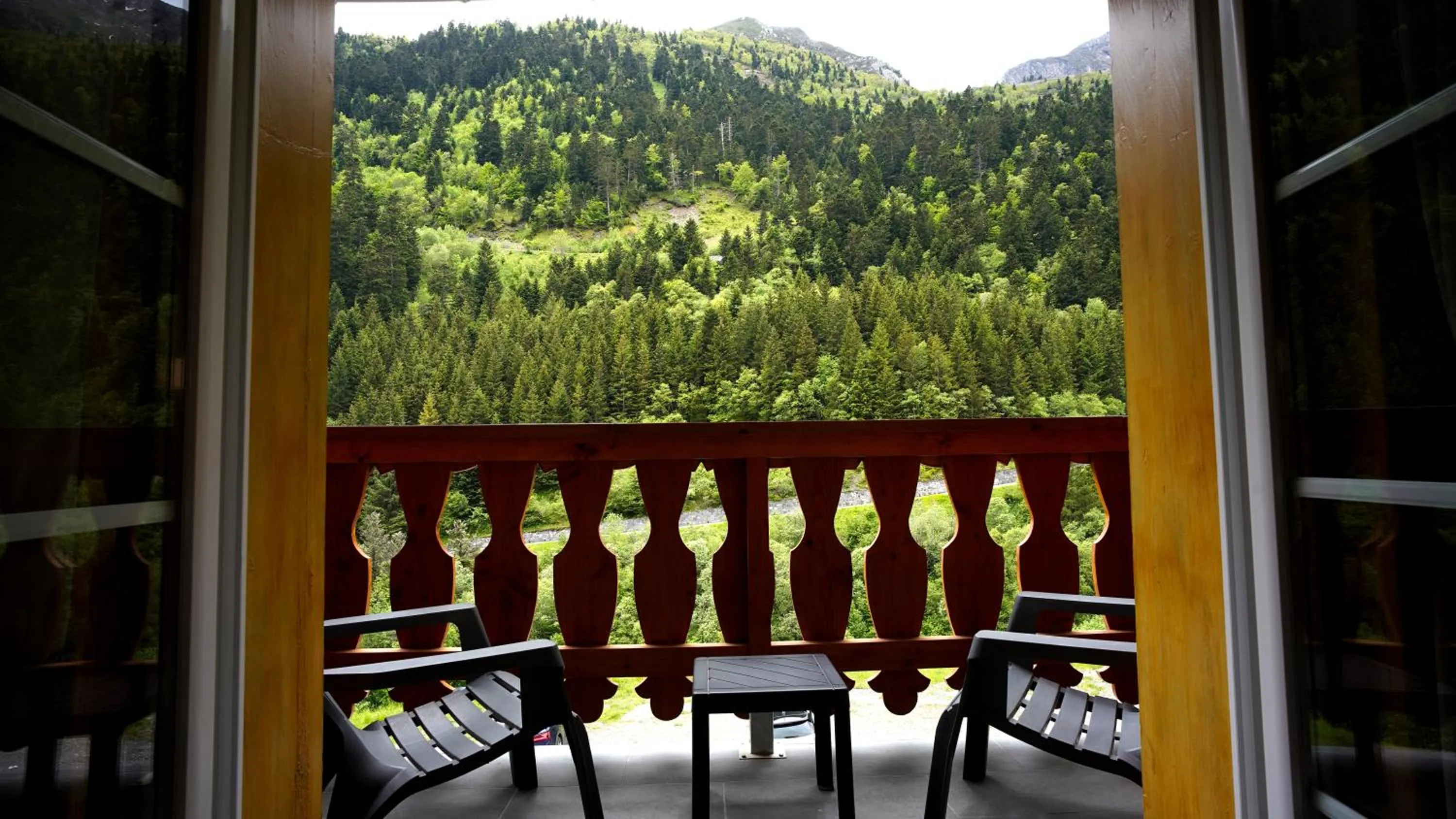 Patio in La Sapinière St Lary Soulan