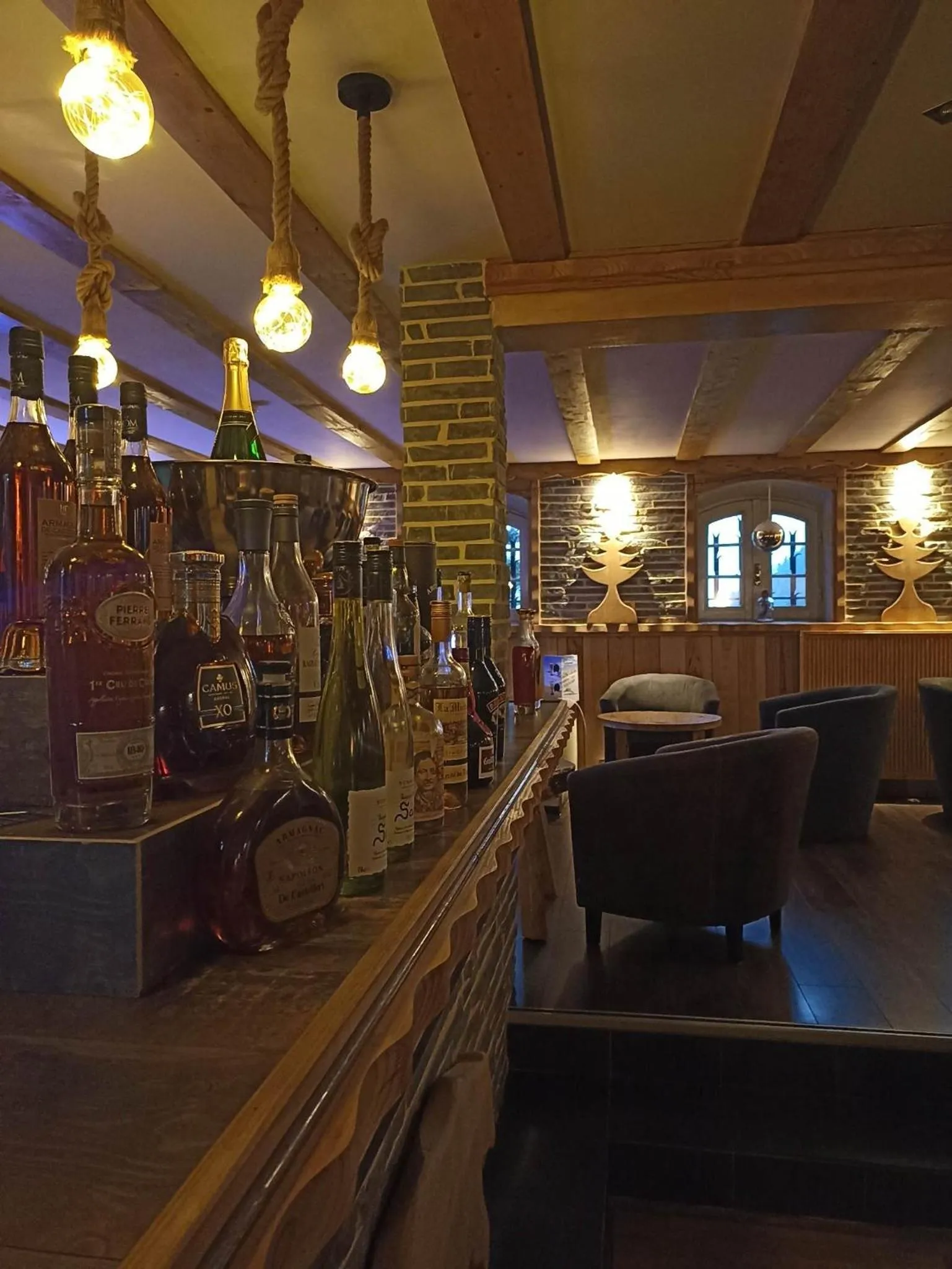 Lounge or bar in La Sapinière St Lary Soulan