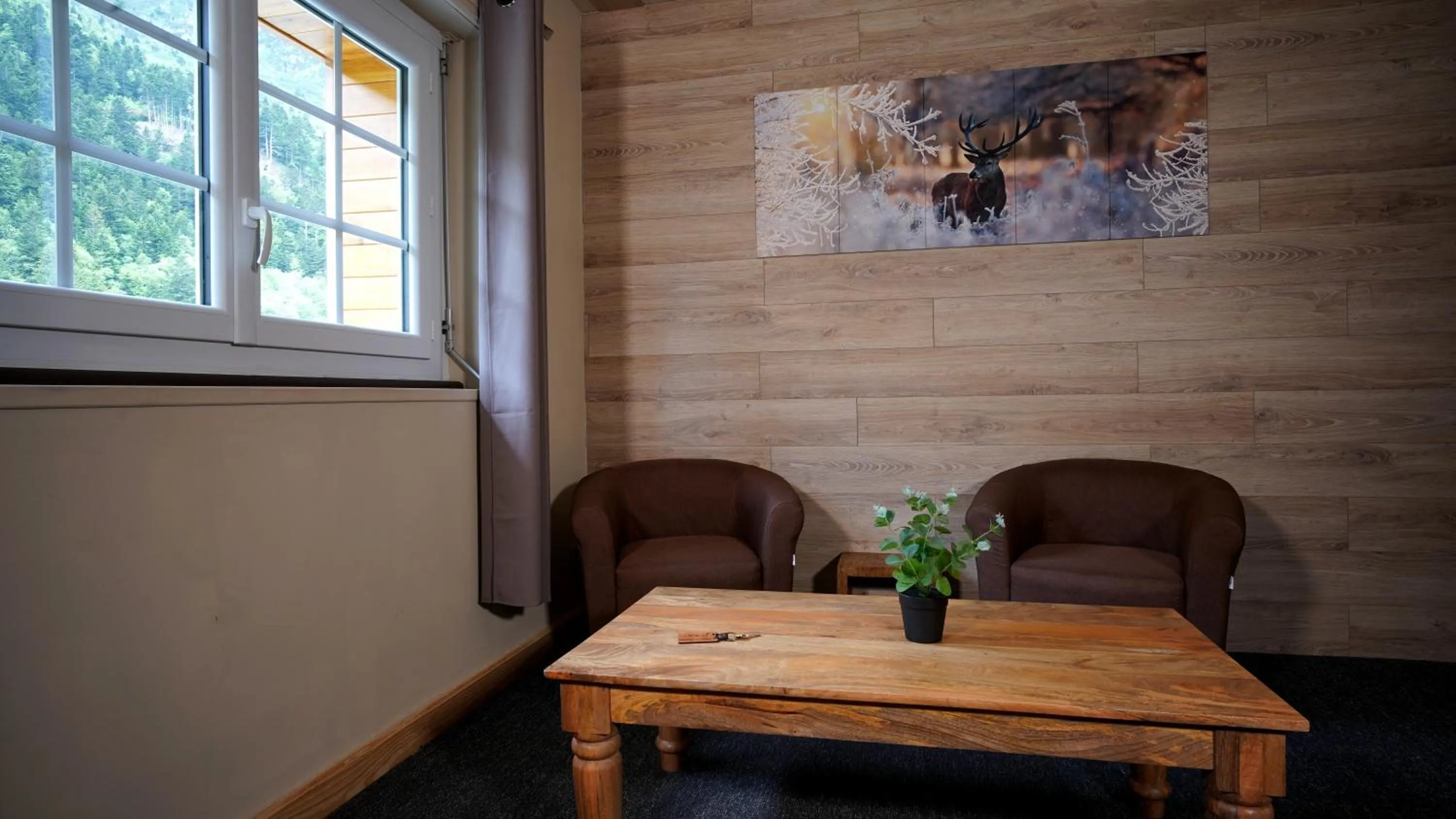 Living room in La Sapinière St Lary Soulan