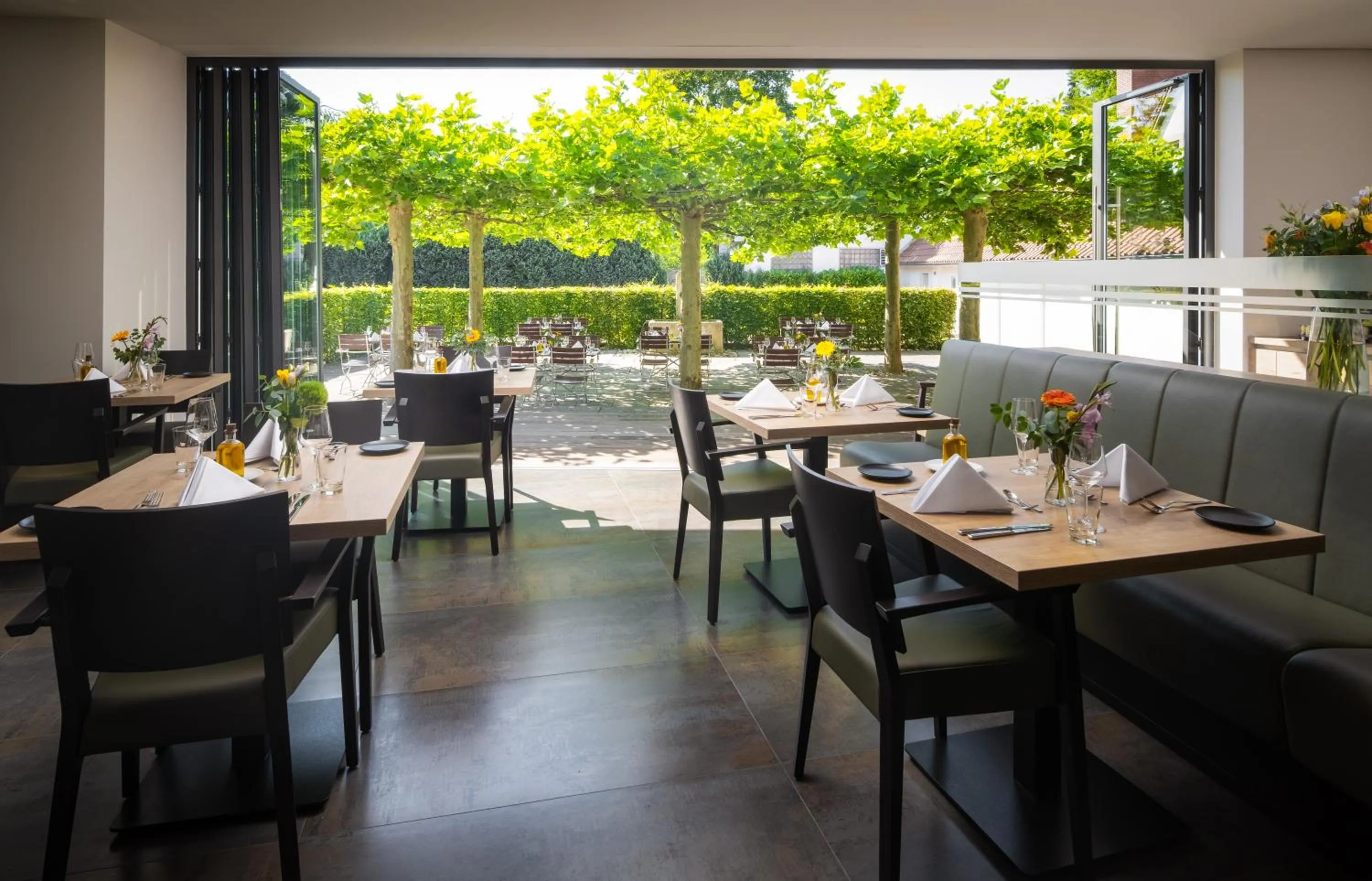 Inner courtyard view in Hotel zur Post Riesenbeck