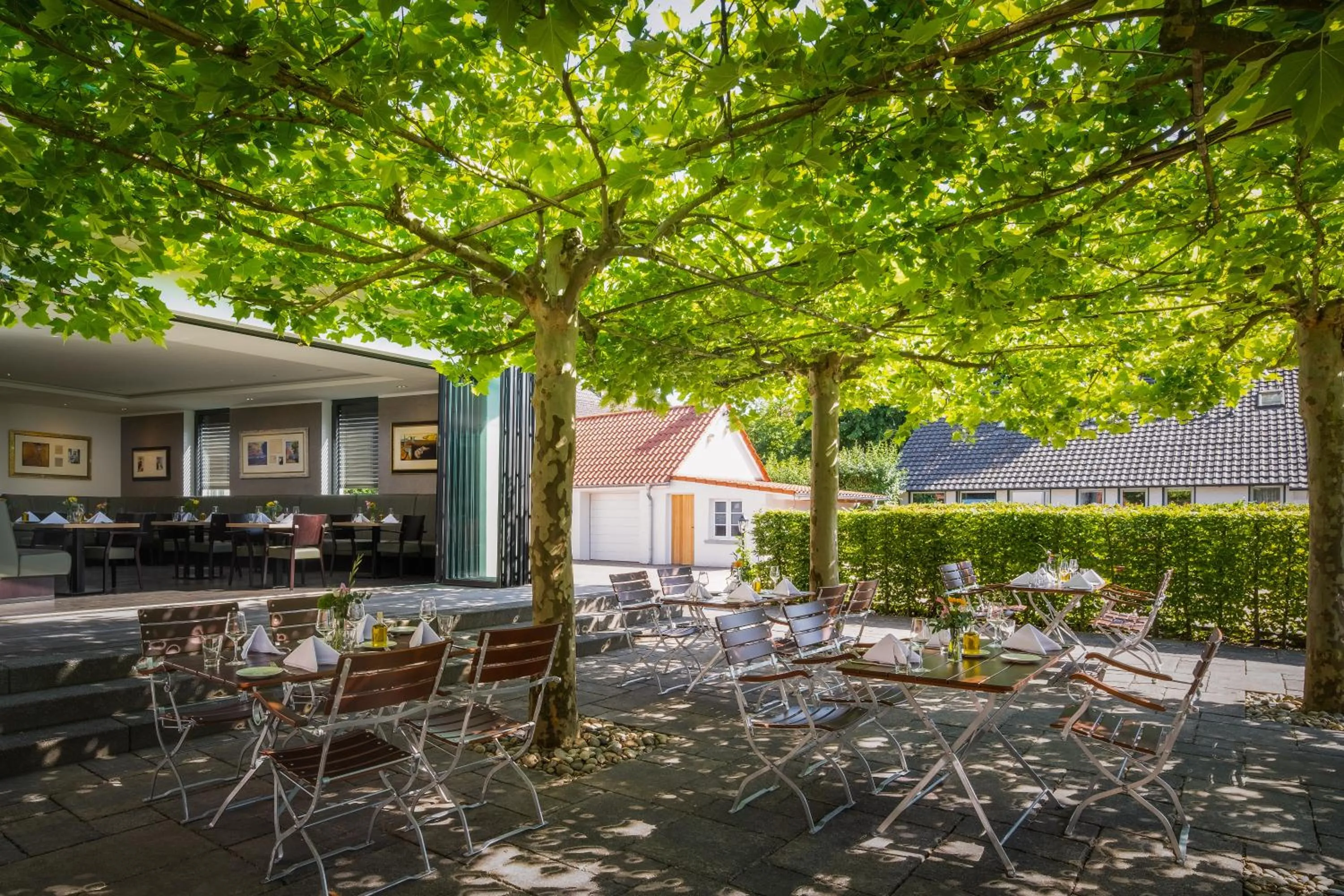 Patio in Hotel zur Post Riesenbeck
