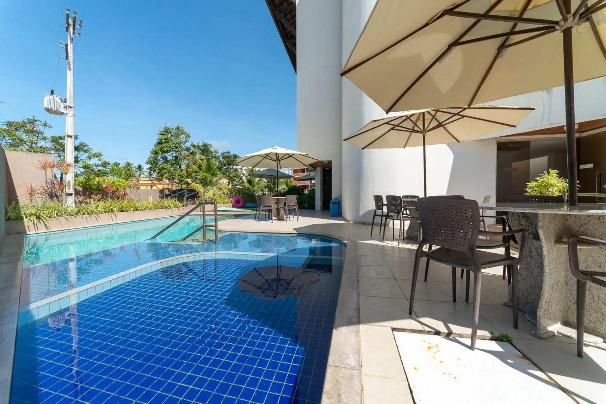 Pool view in Praia Central Porto de Galinhas