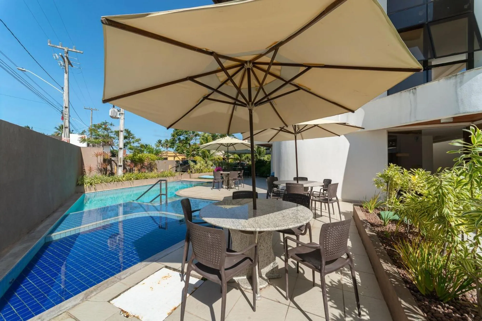 Pool view in Praia Central Porto de Galinhas
