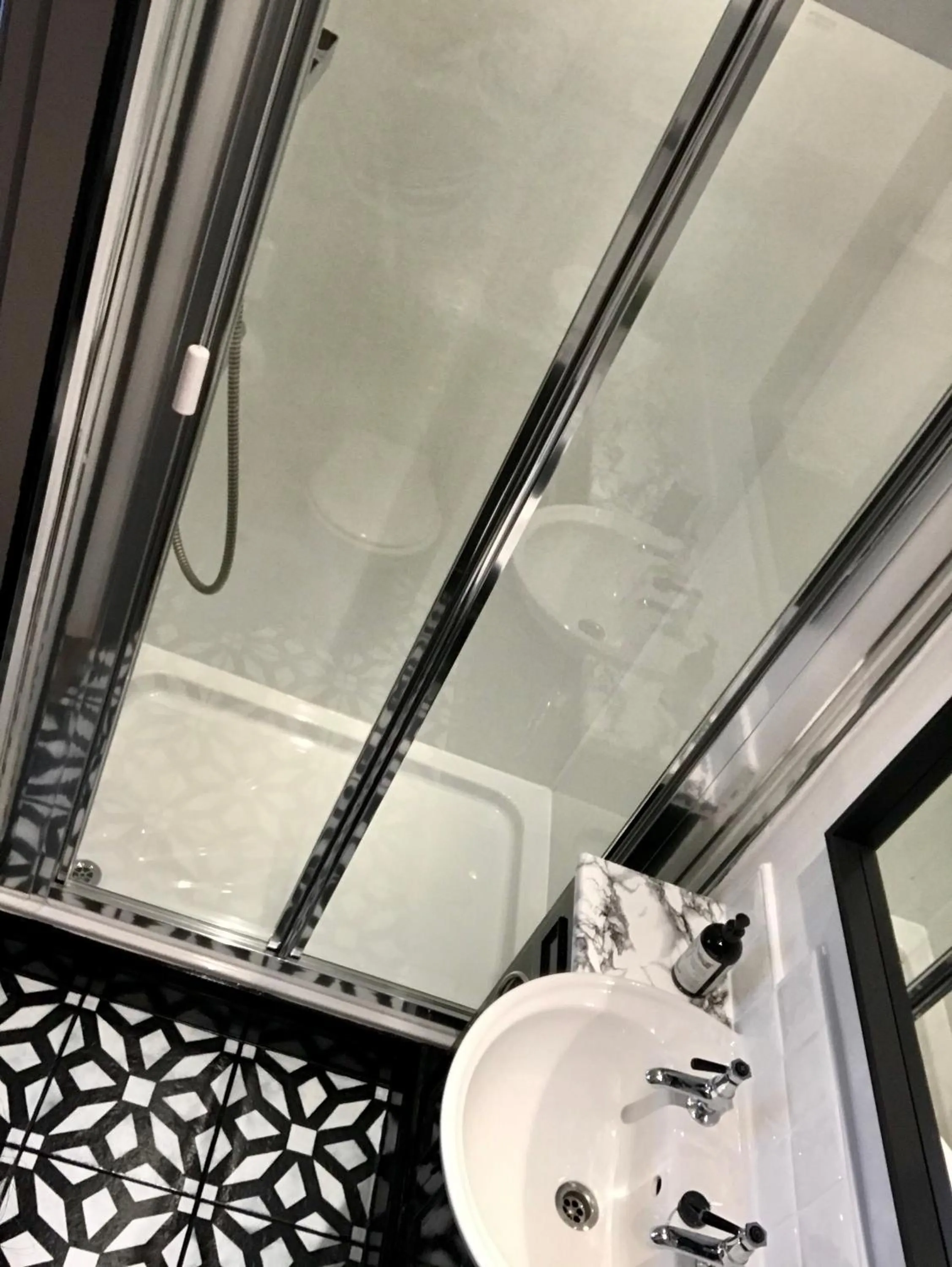 Shower in Franklin Mount Boutique Guesthouse