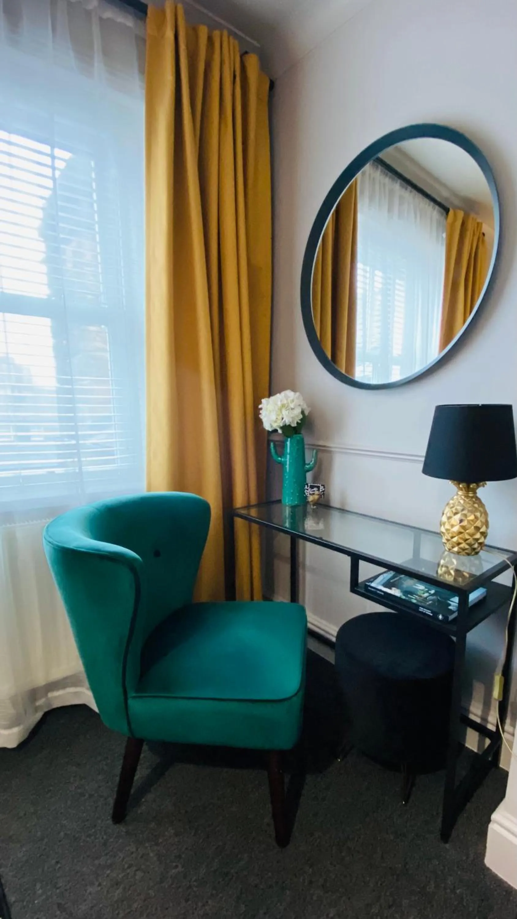 Seating area in Franklin Mount Boutique Guesthouse