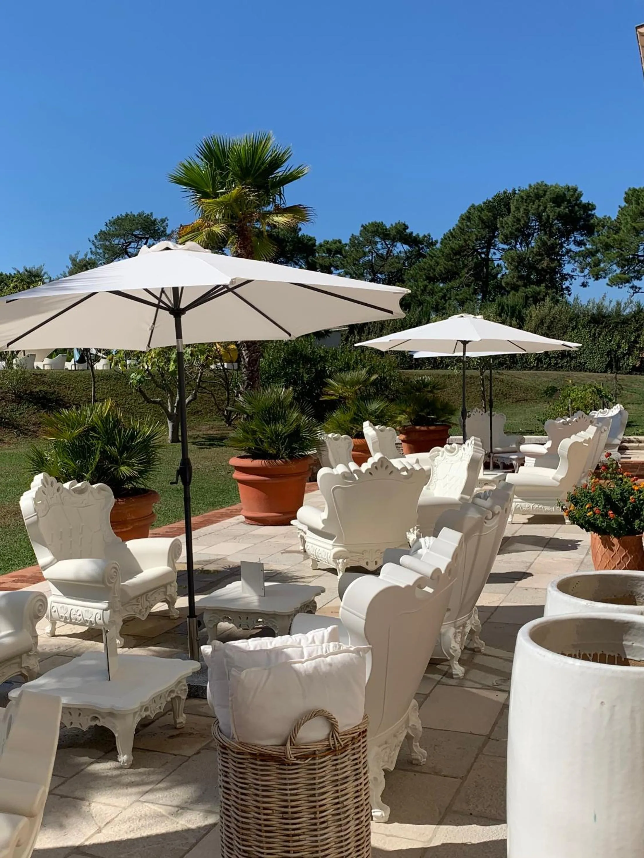 Patio in Beaumanoir Small Luxury Boutique Hotel