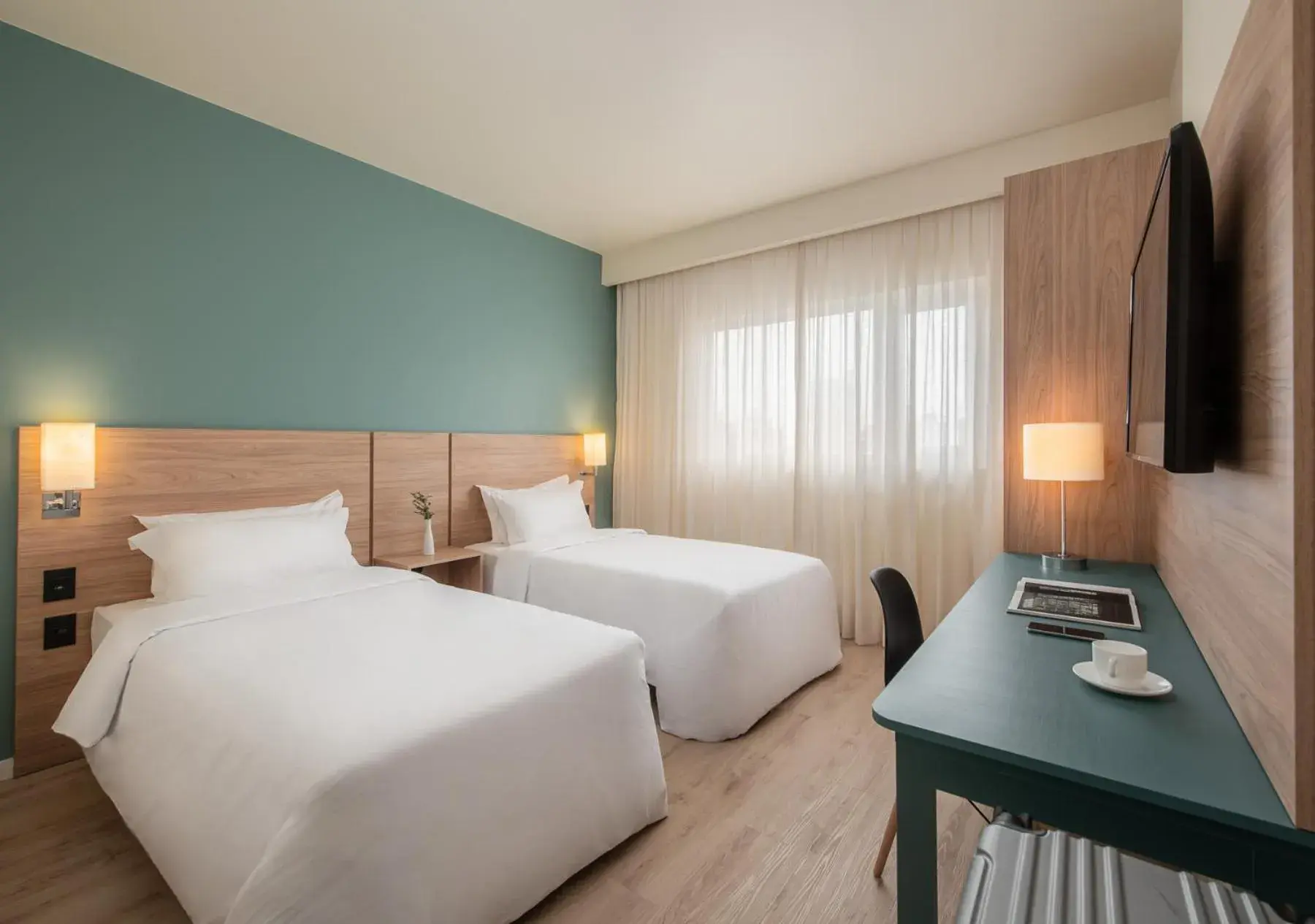 Superior Luxury Twin - single occupancy - 2 Single Beds in Intercity Curitiba Batel Superior Luxury Twin - single occupancy - 2 Single Beds in Intercity Curitiba Batel