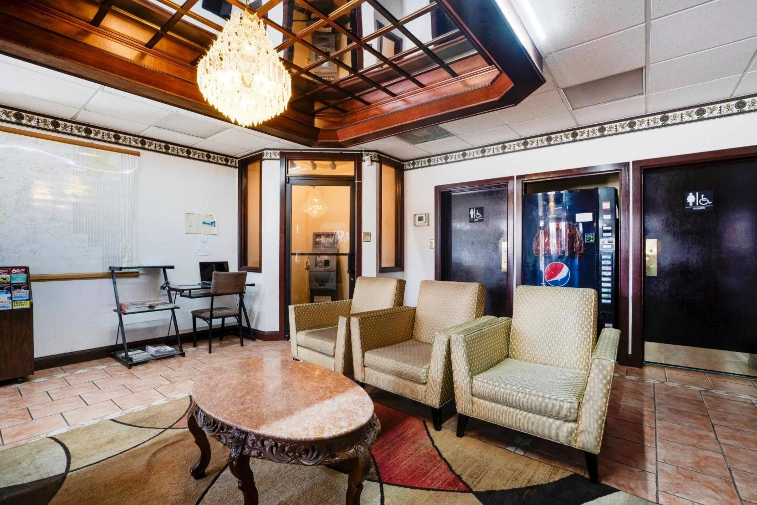 Lobby or reception in OYO Hotel Wade/Fayetteville I-95 South