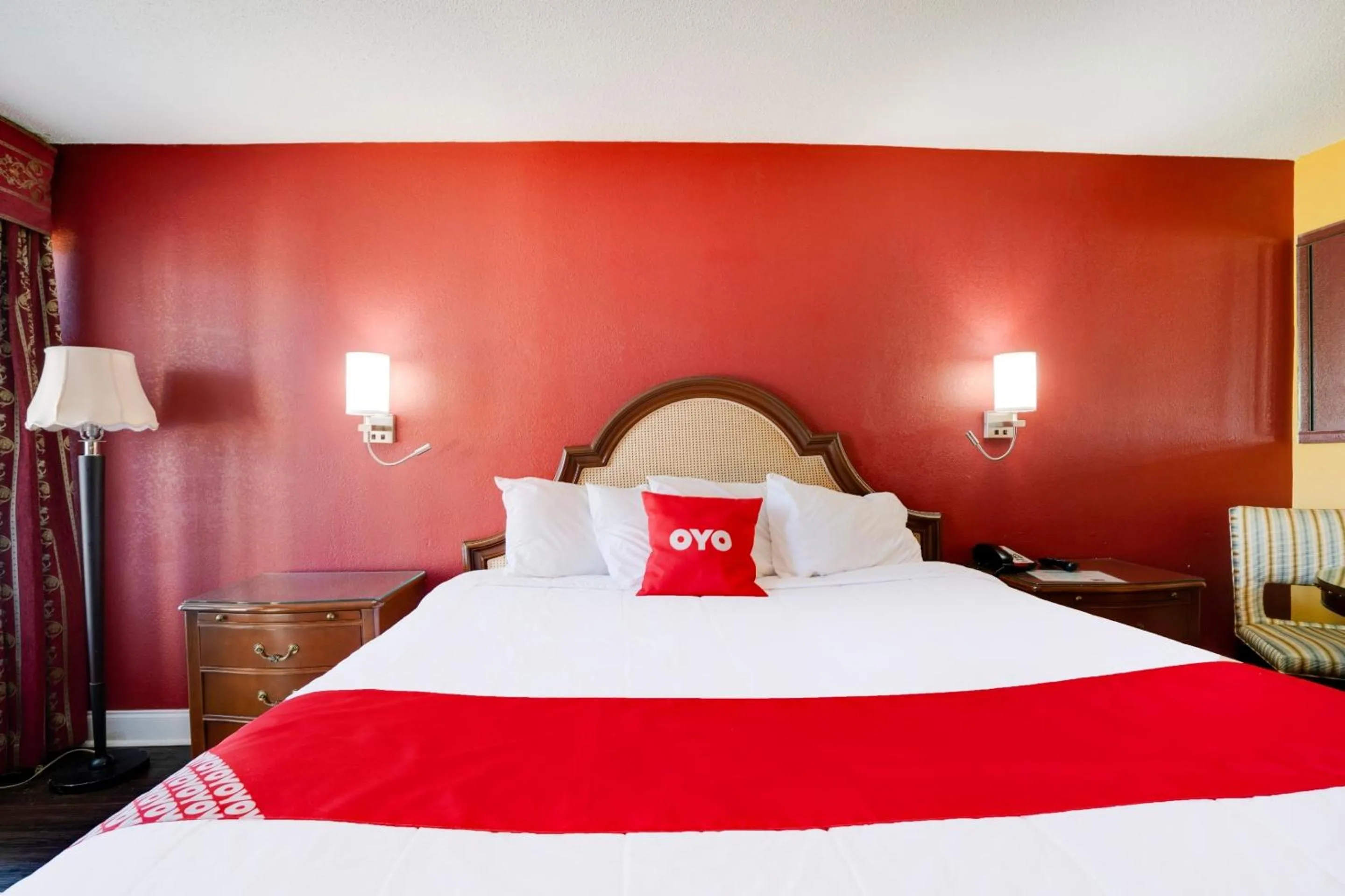 Bedroom, Bed in OYO Hotel Wade/Fayetteville I-95 South