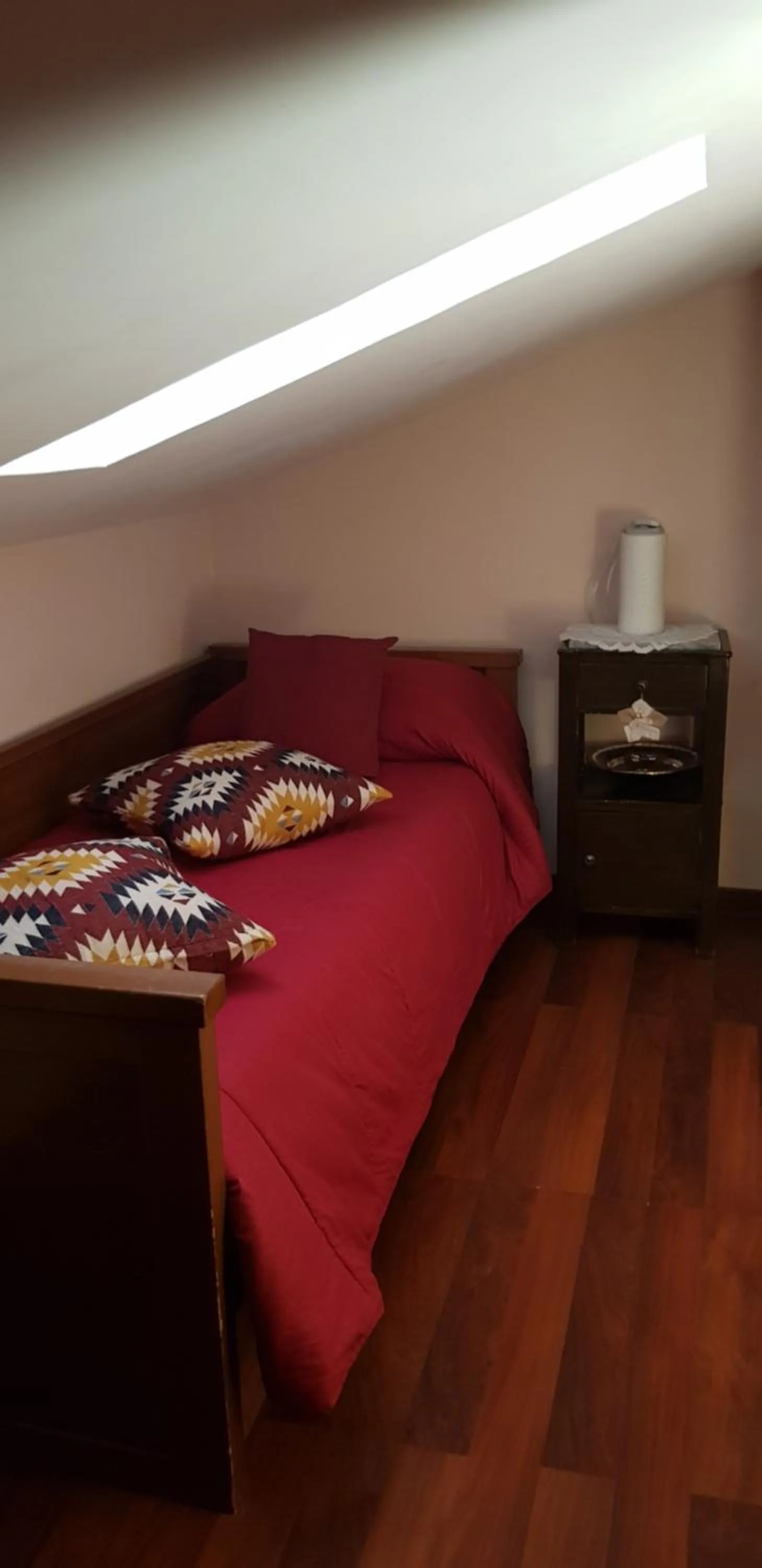 Bedroom, Bed in Sassi's Loft