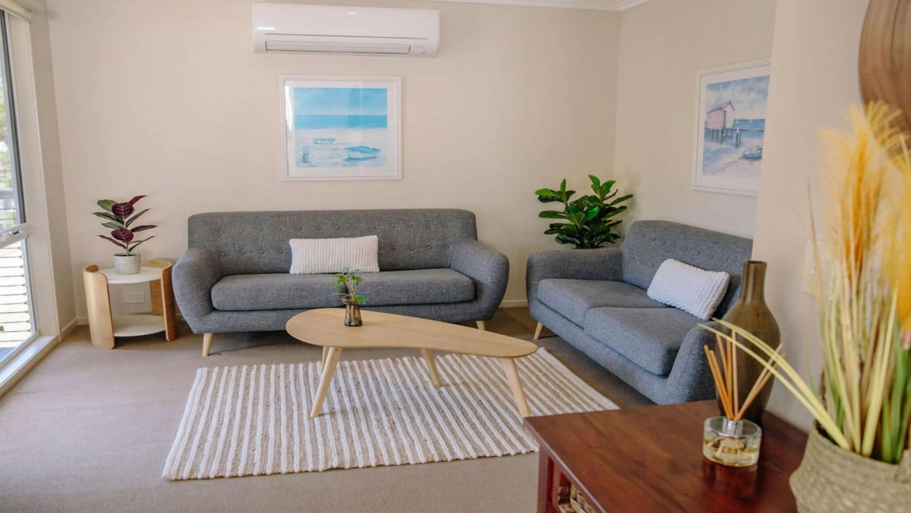 Living room in McMillans of Metung Coastal Resort