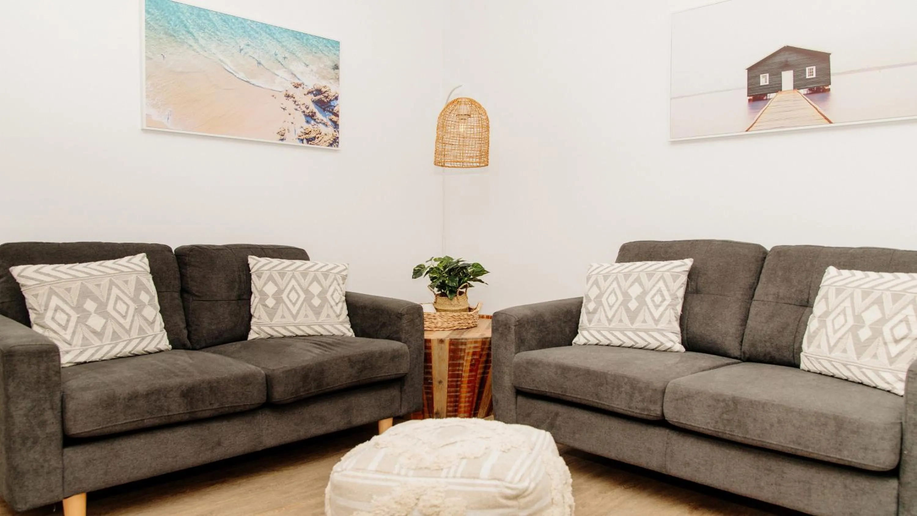 Living room in McMillans of Metung Coastal Resort