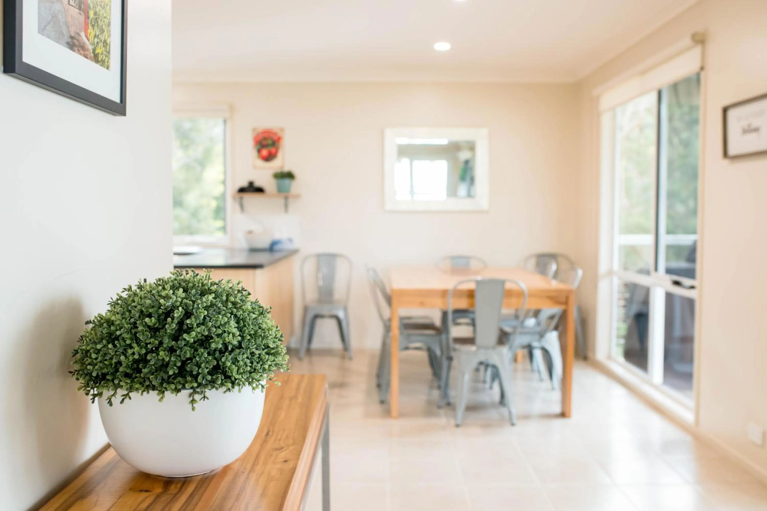 Living room in McMillans of Metung Coastal Resort