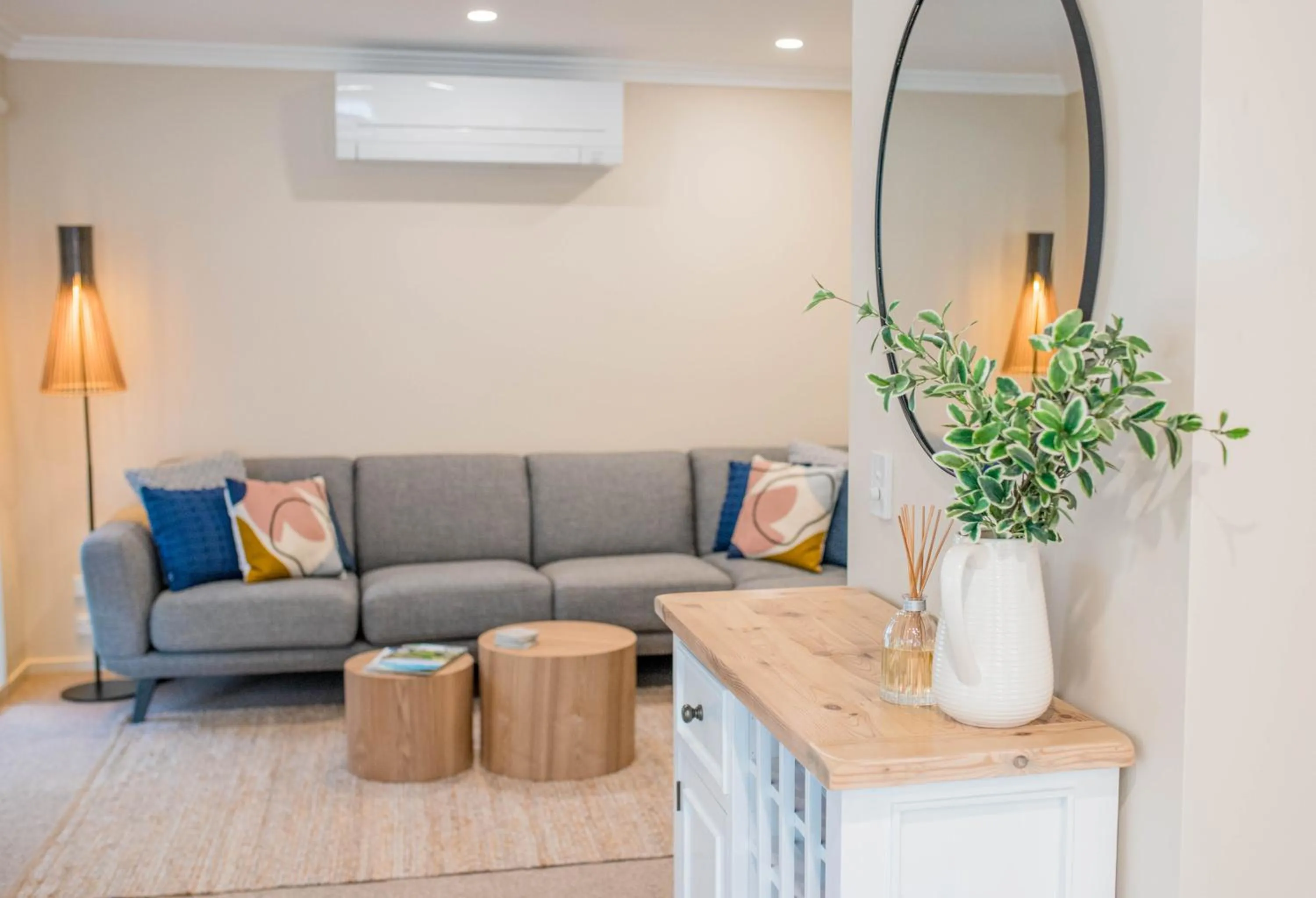 Living room in McMillans of Metung Coastal Resort