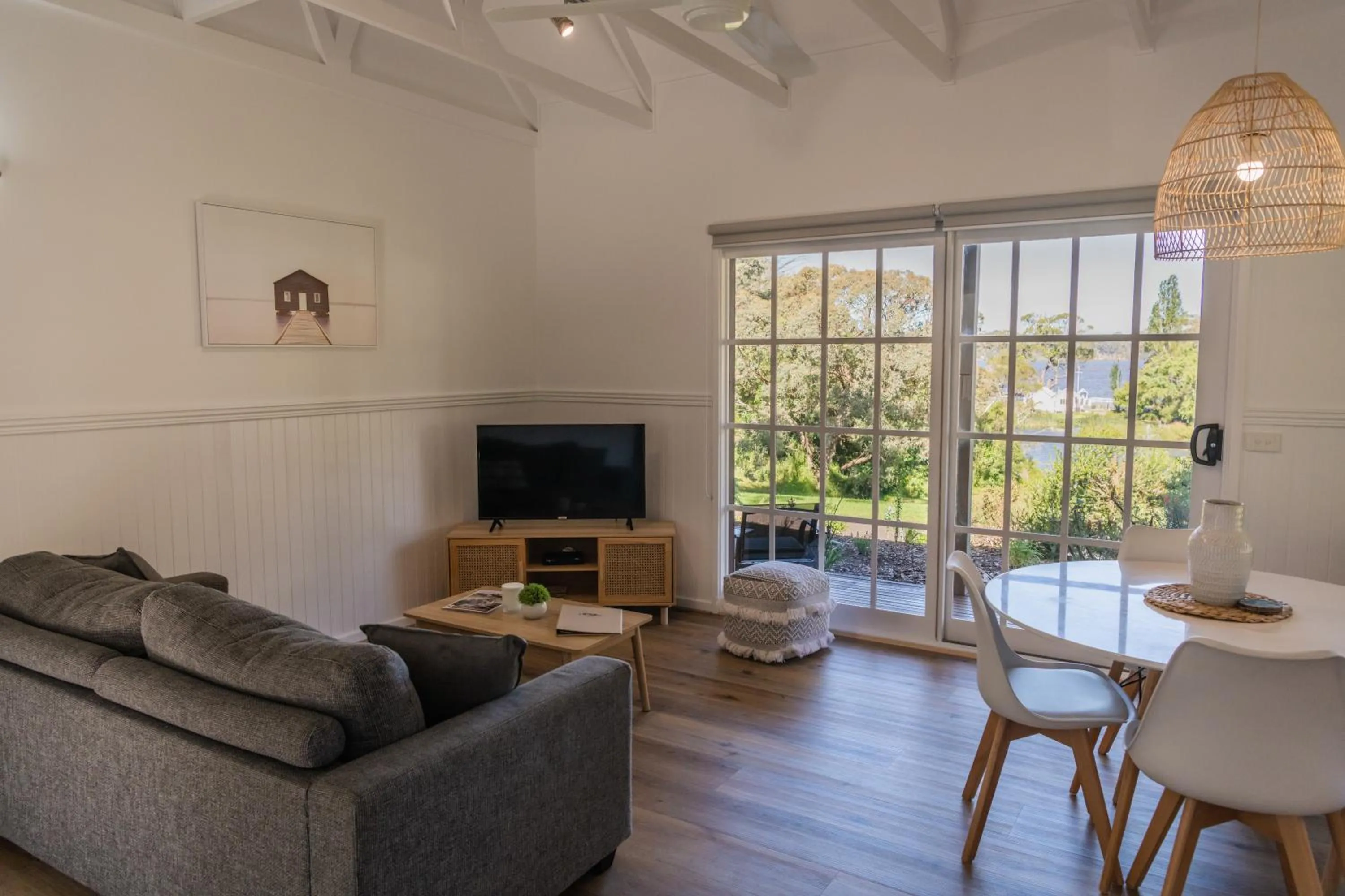 Living room in McMillans of Metung Coastal Resort