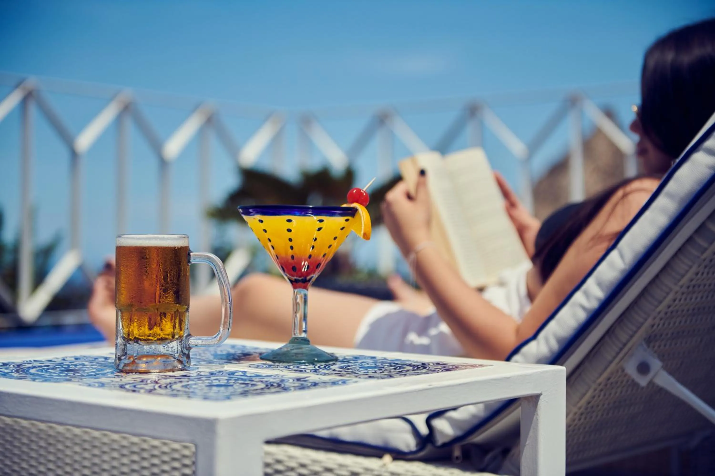 Restaurant/places to eat in Hotel Luxury Patio Azul