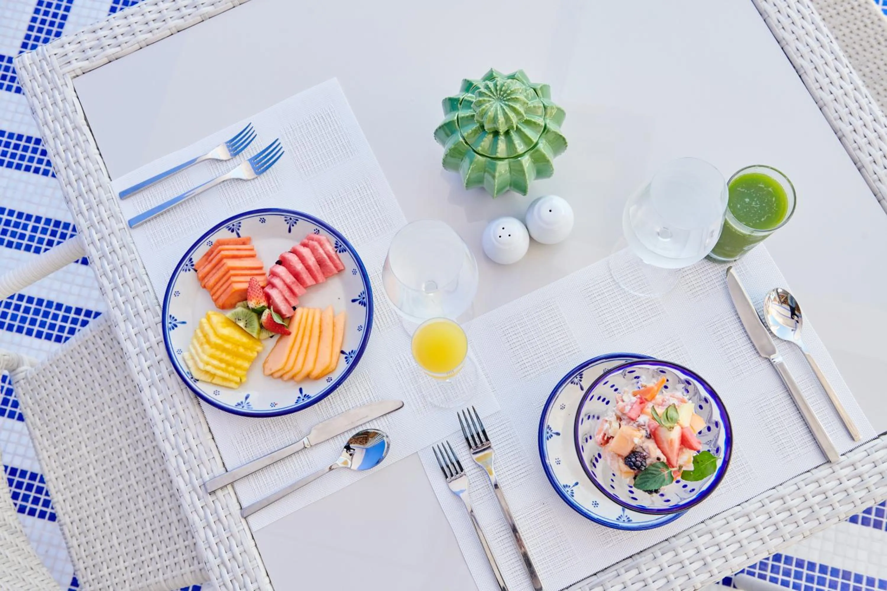 Restaurant/places to eat in Hotel Luxury Patio Azul