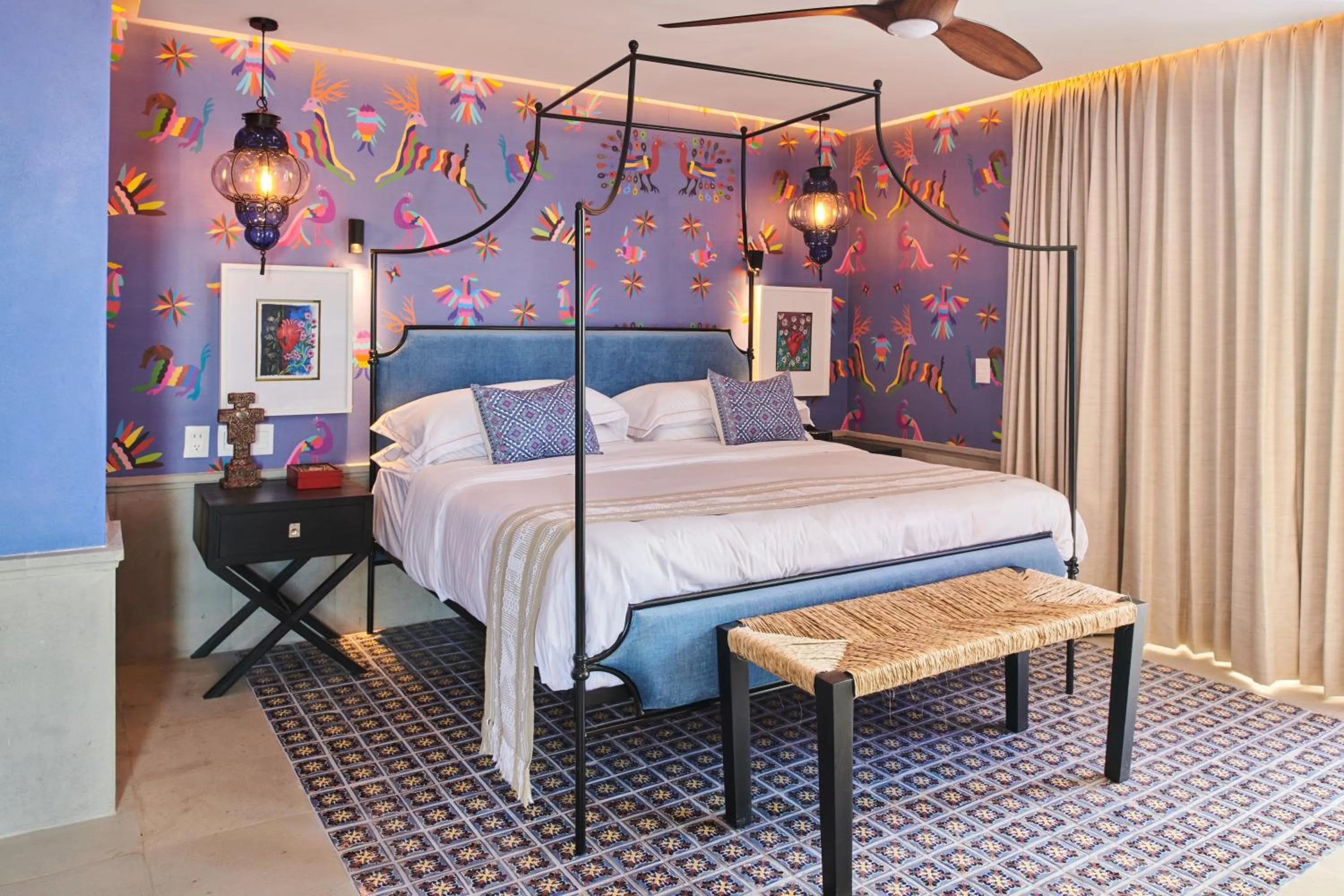 Bedroom, Bed in Hotel Luxury Patio Azul