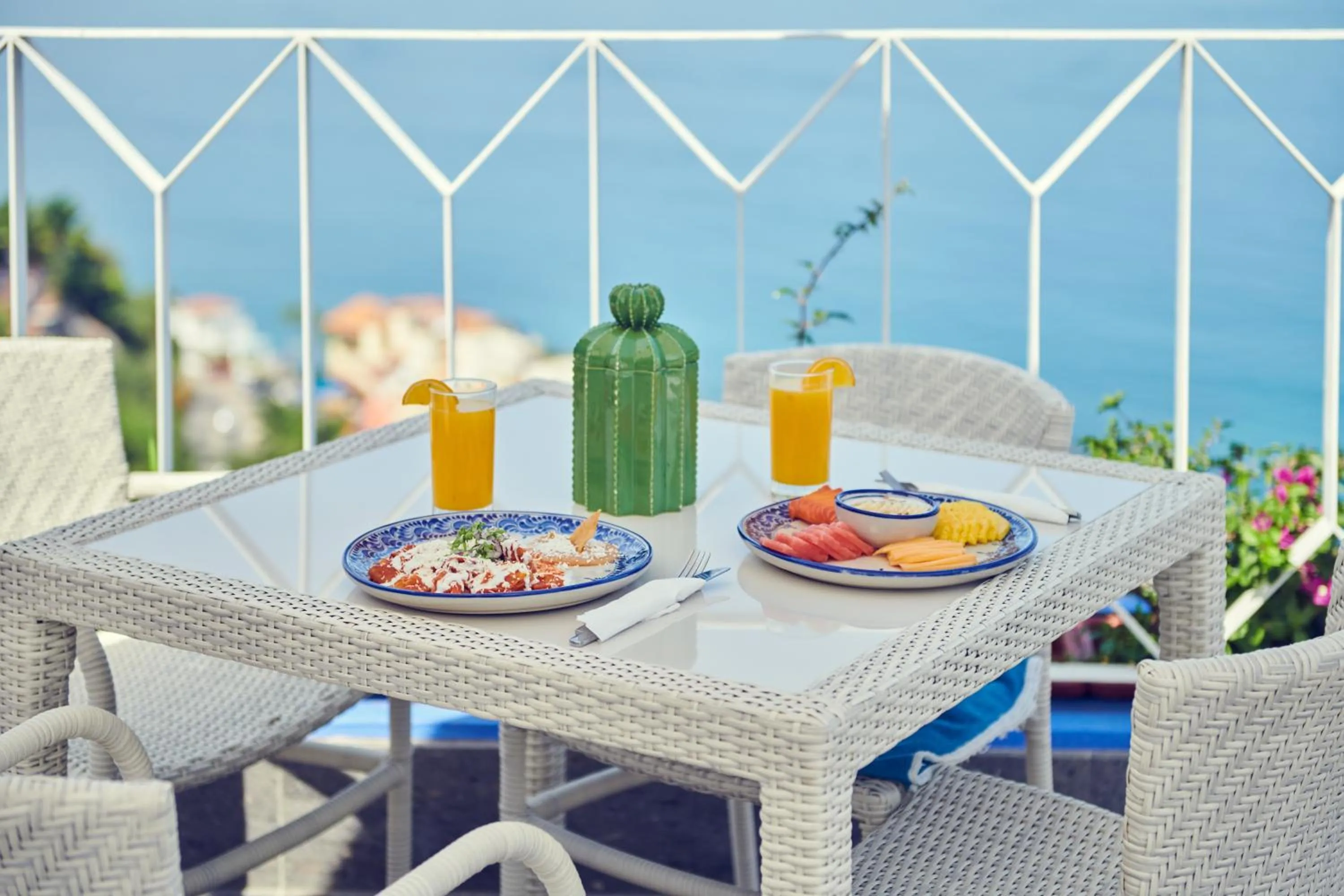 Breakfast in Hotel Luxury Patio Azul