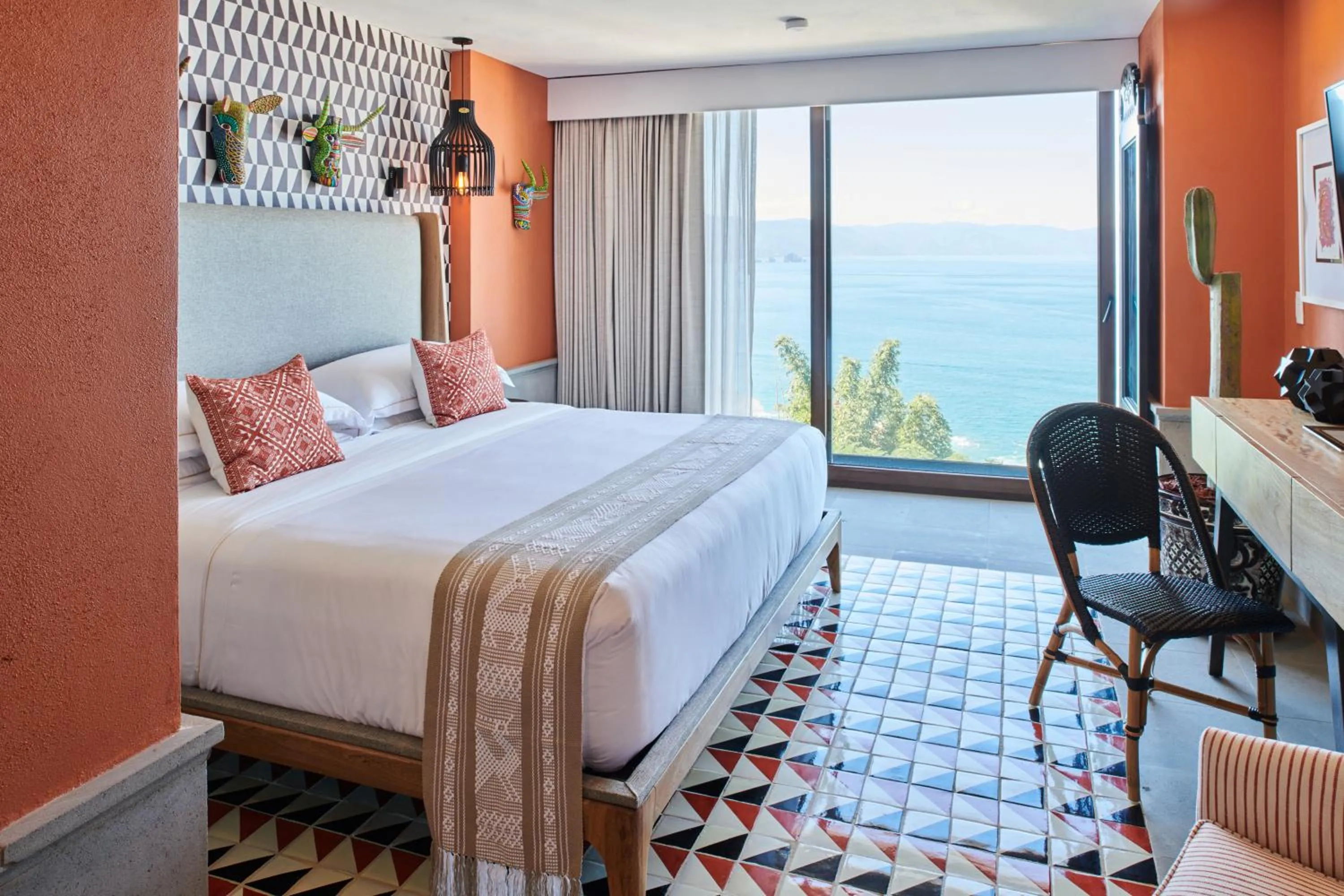 Bedroom, Bed in Hotel Luxury Patio Azul