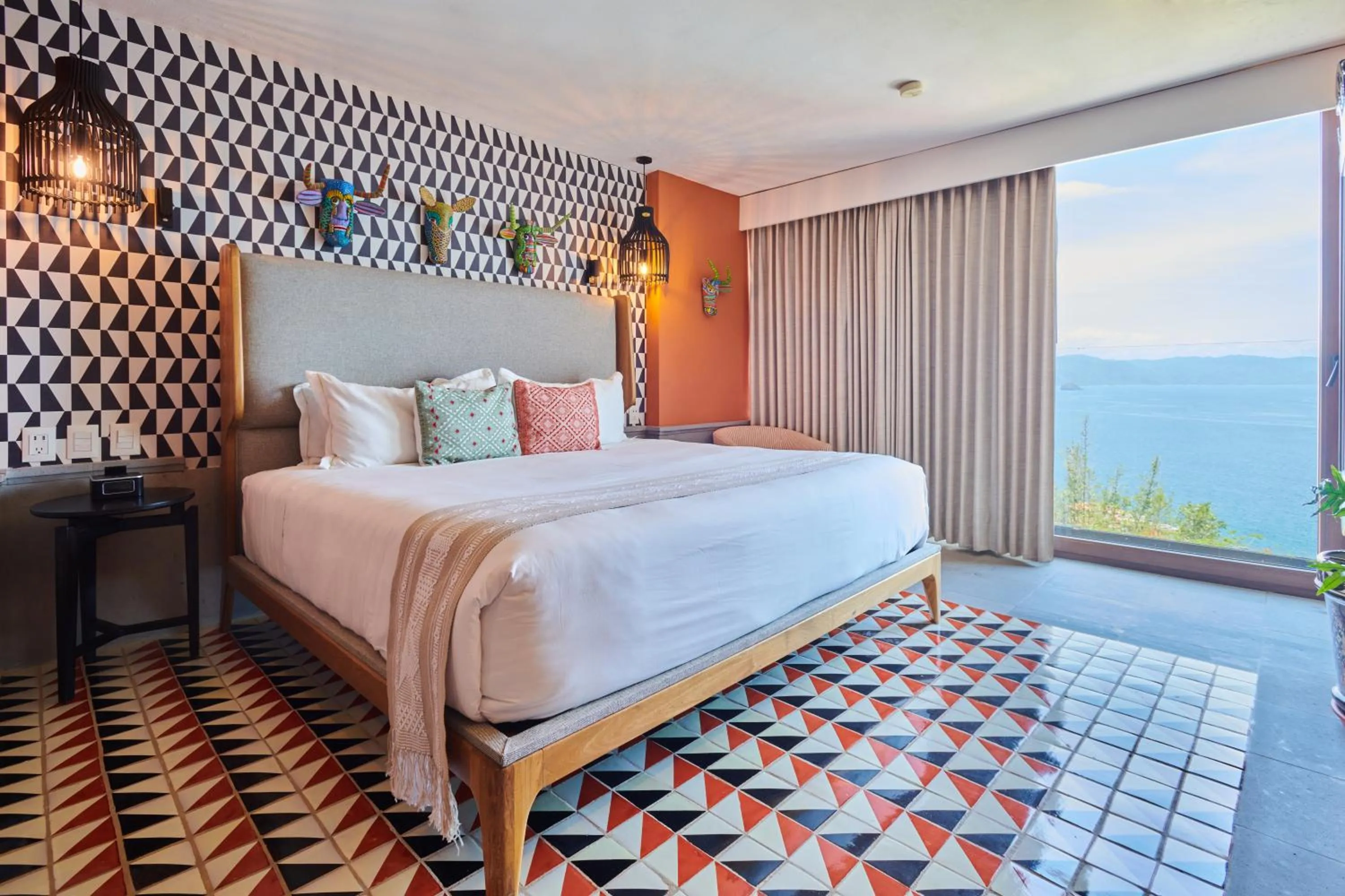 Bedroom, Bed in Hotel Luxury Patio Azul