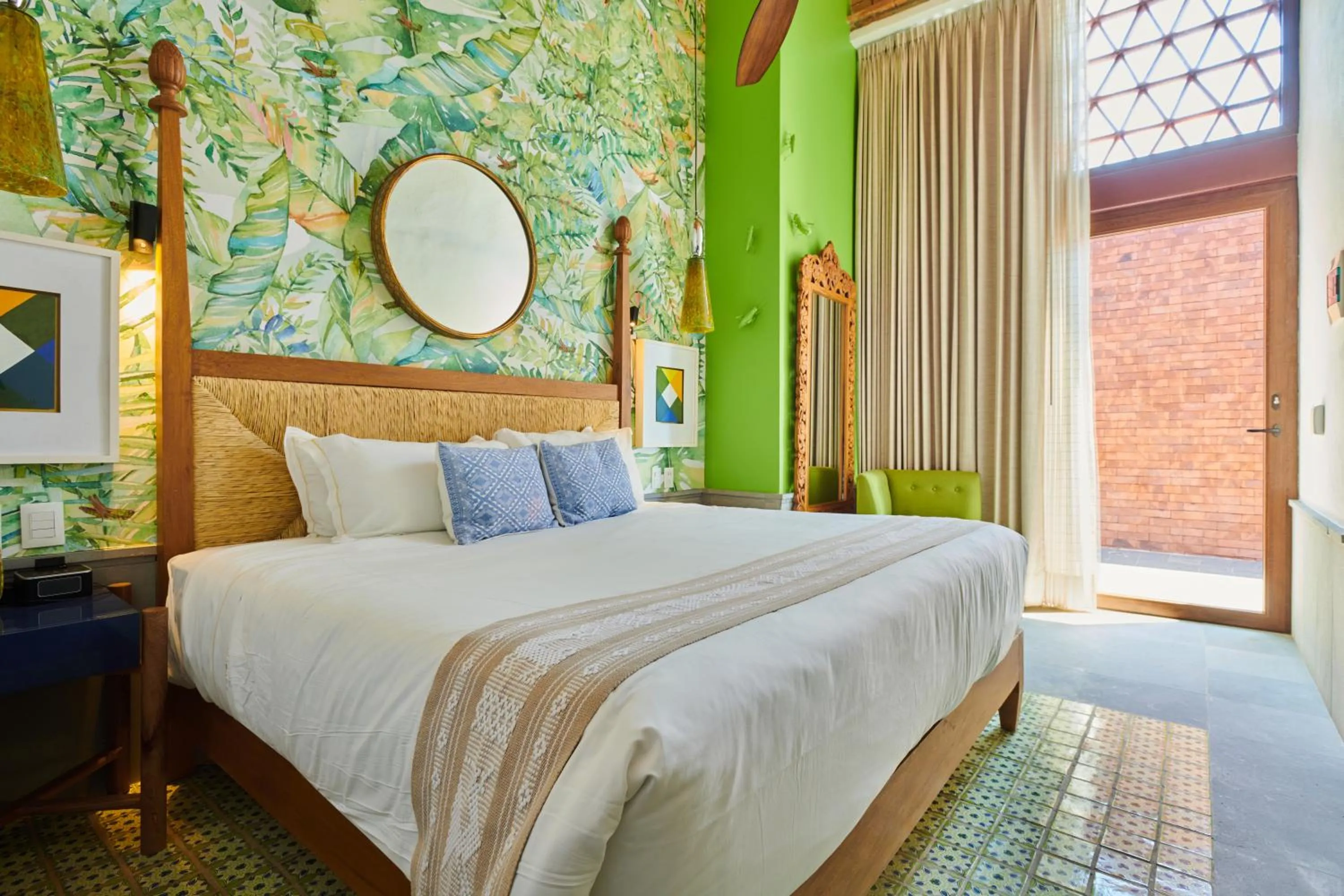 Bedroom, Bed in Hotel Luxury Patio Azul