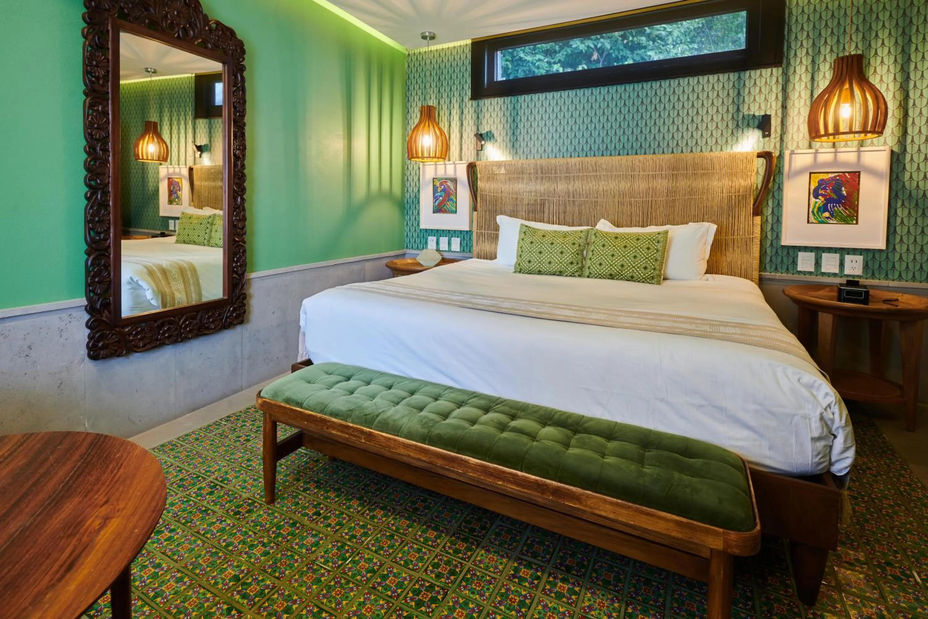 Bedroom, Bed in Hotel Luxury Patio Azul