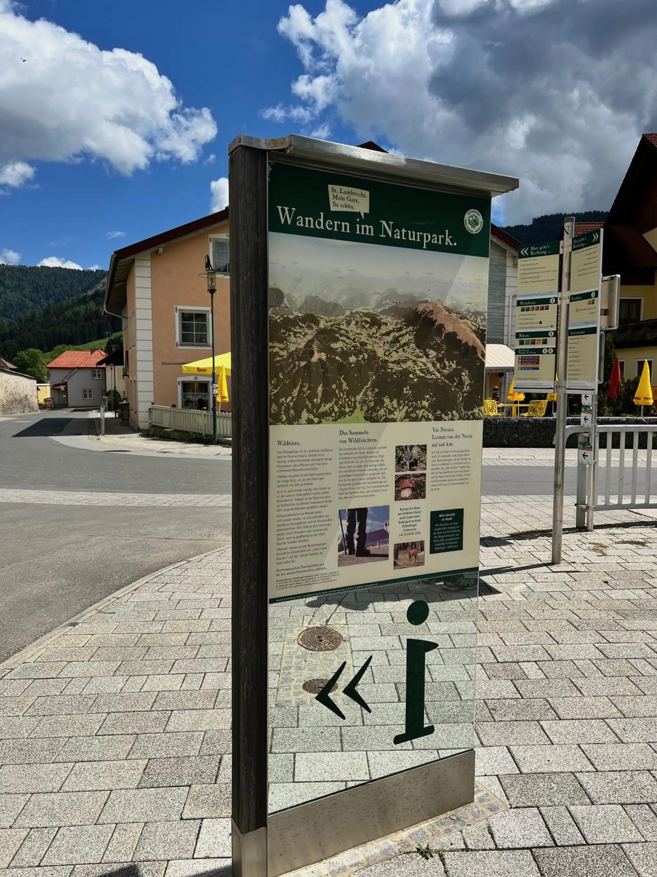 Area and facilities in Pension Lambrecht