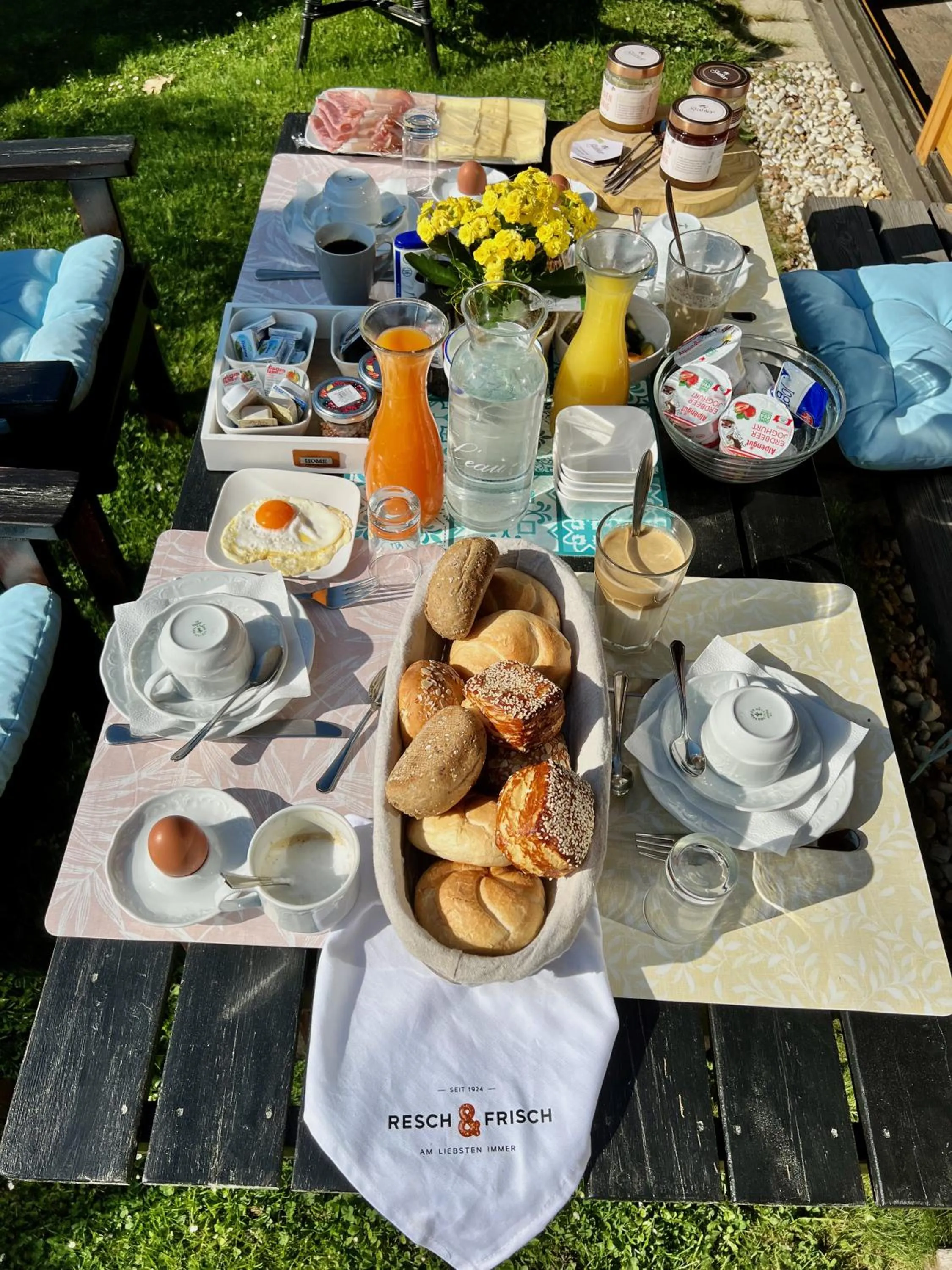 Garden in Pension Lambrecht