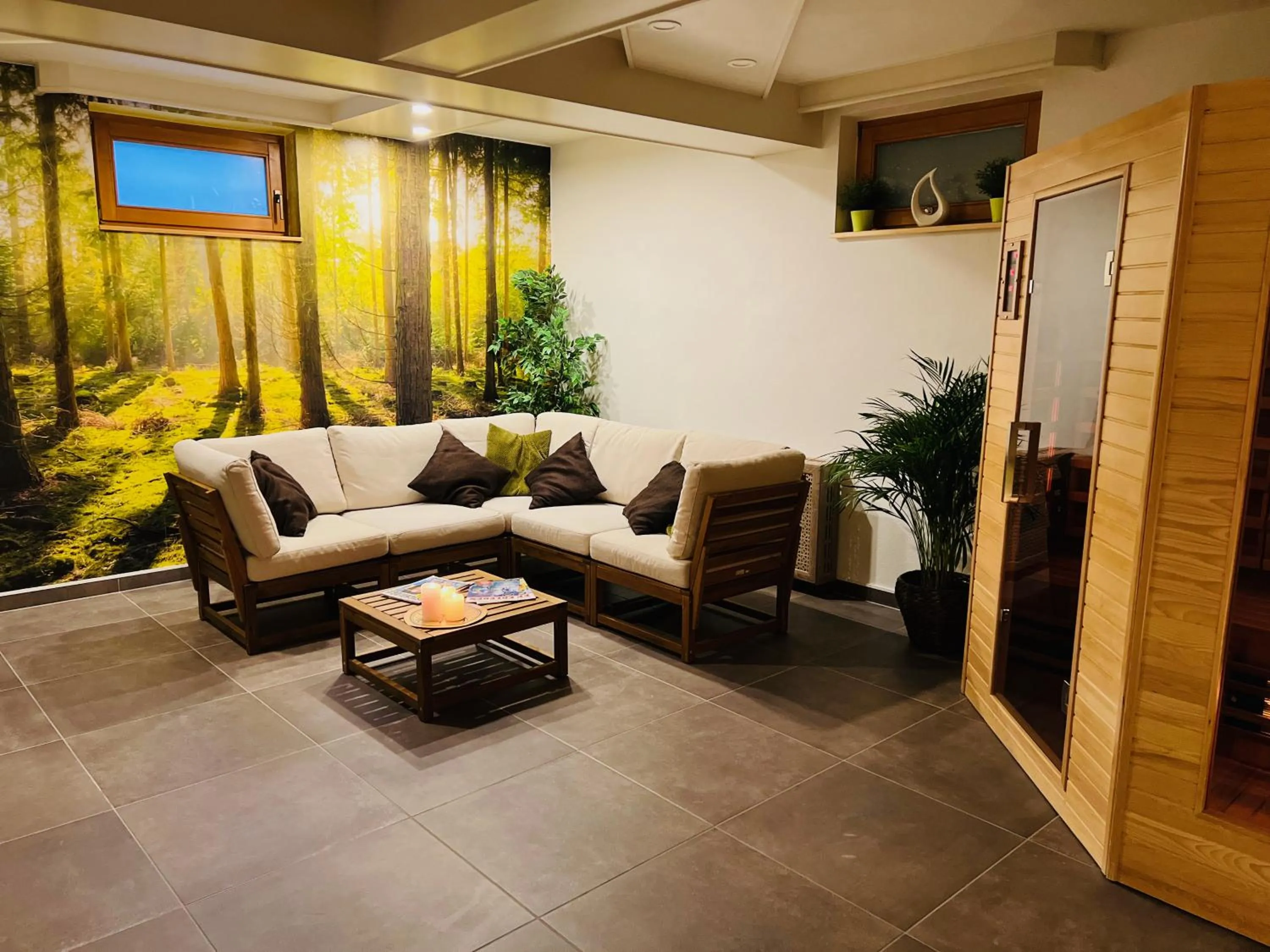 Sauna in Pension Lambrecht