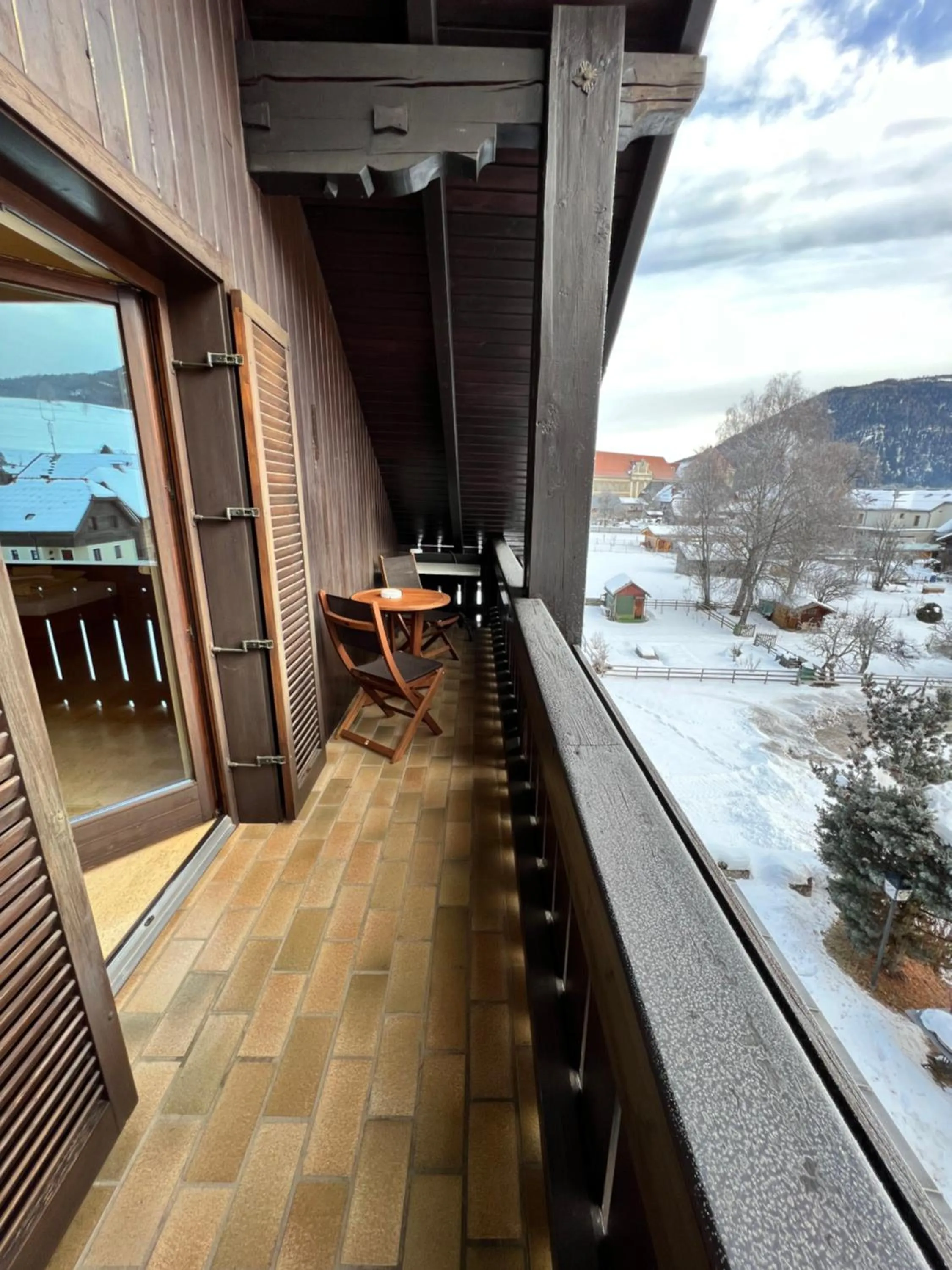 Balcony/Terrace in Pension Lambrecht