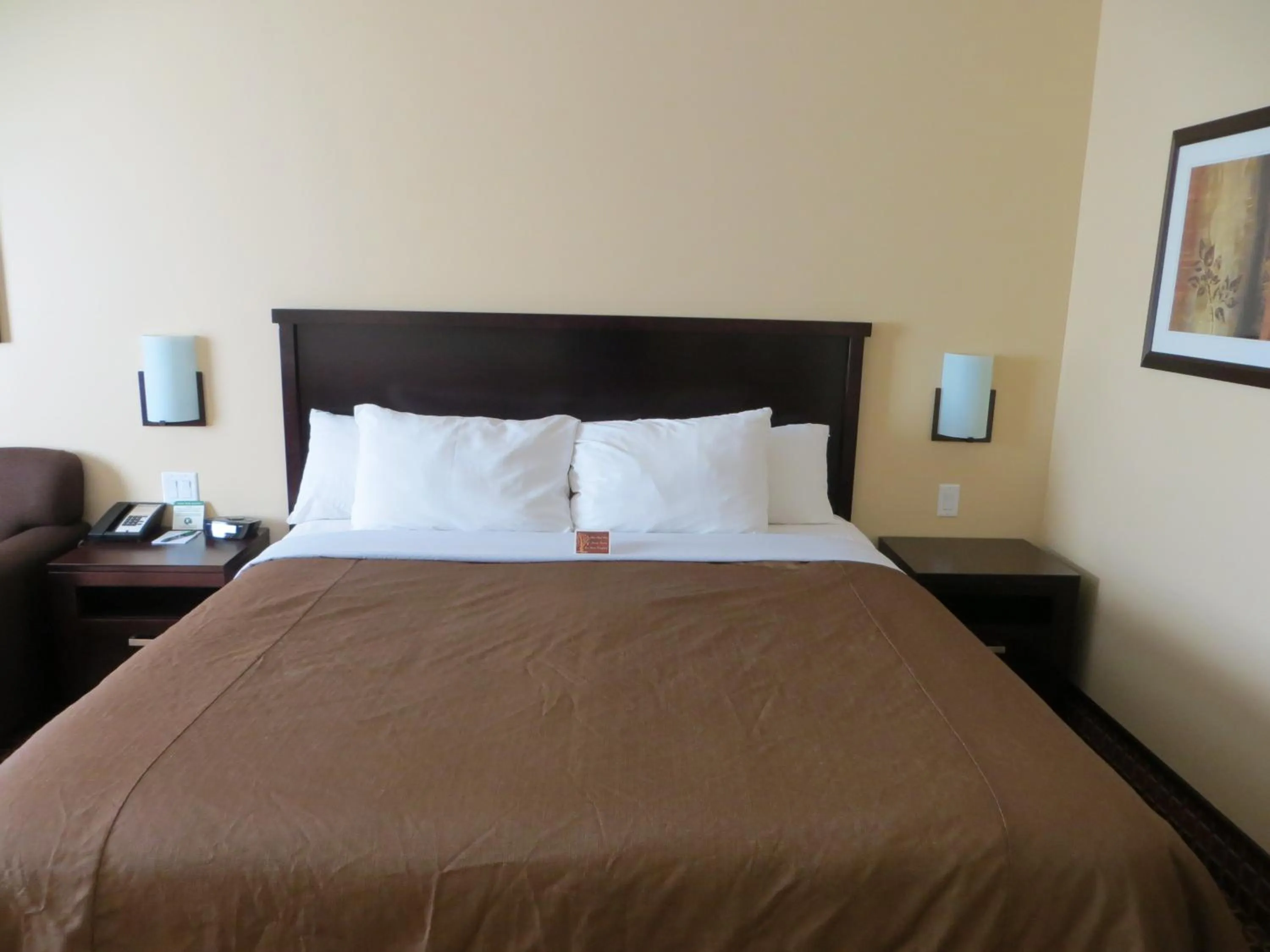 Bed in Poplar Tree Inn