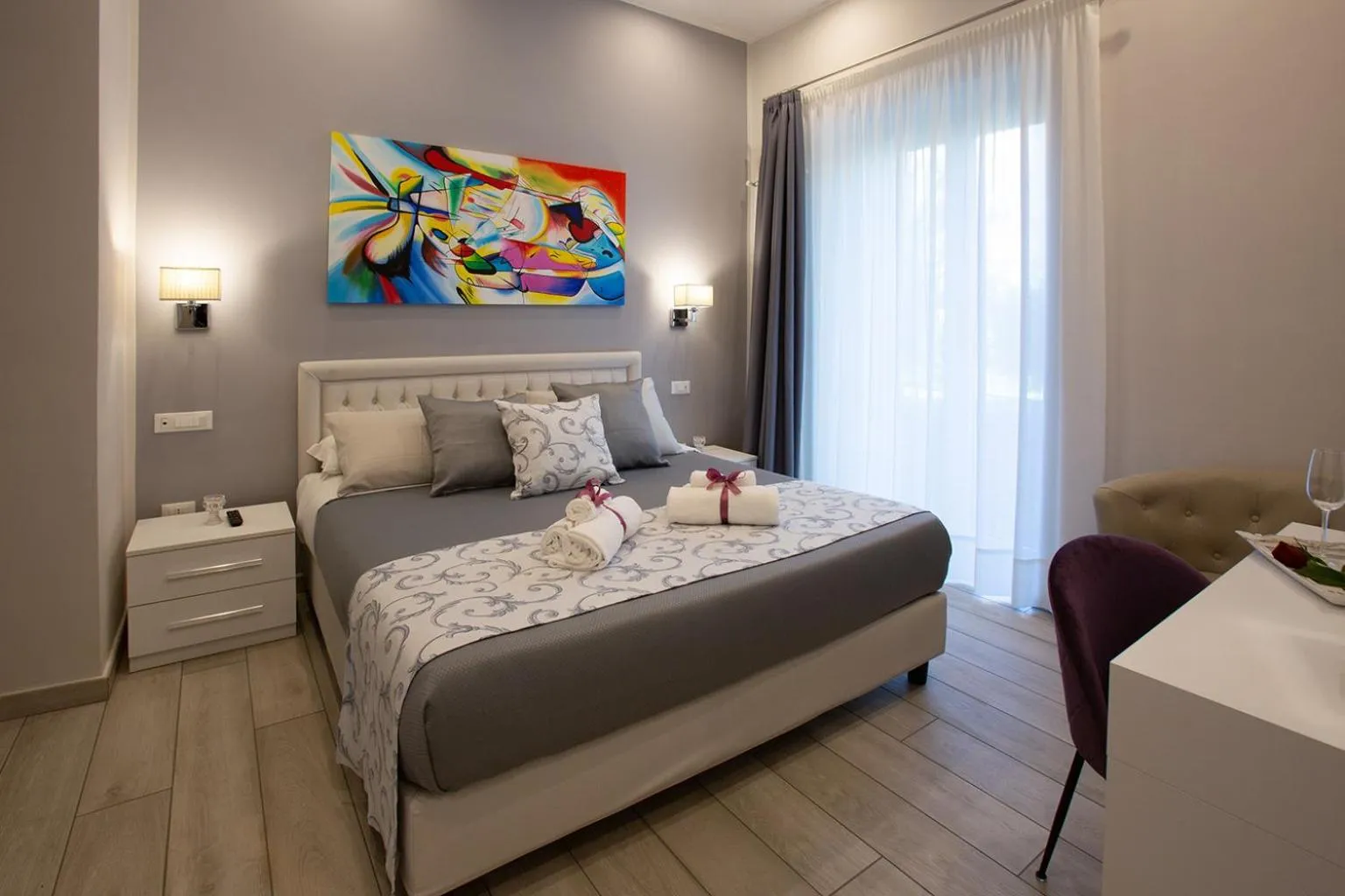 Photo of the whole room, Bed in ROYAL GARDENS