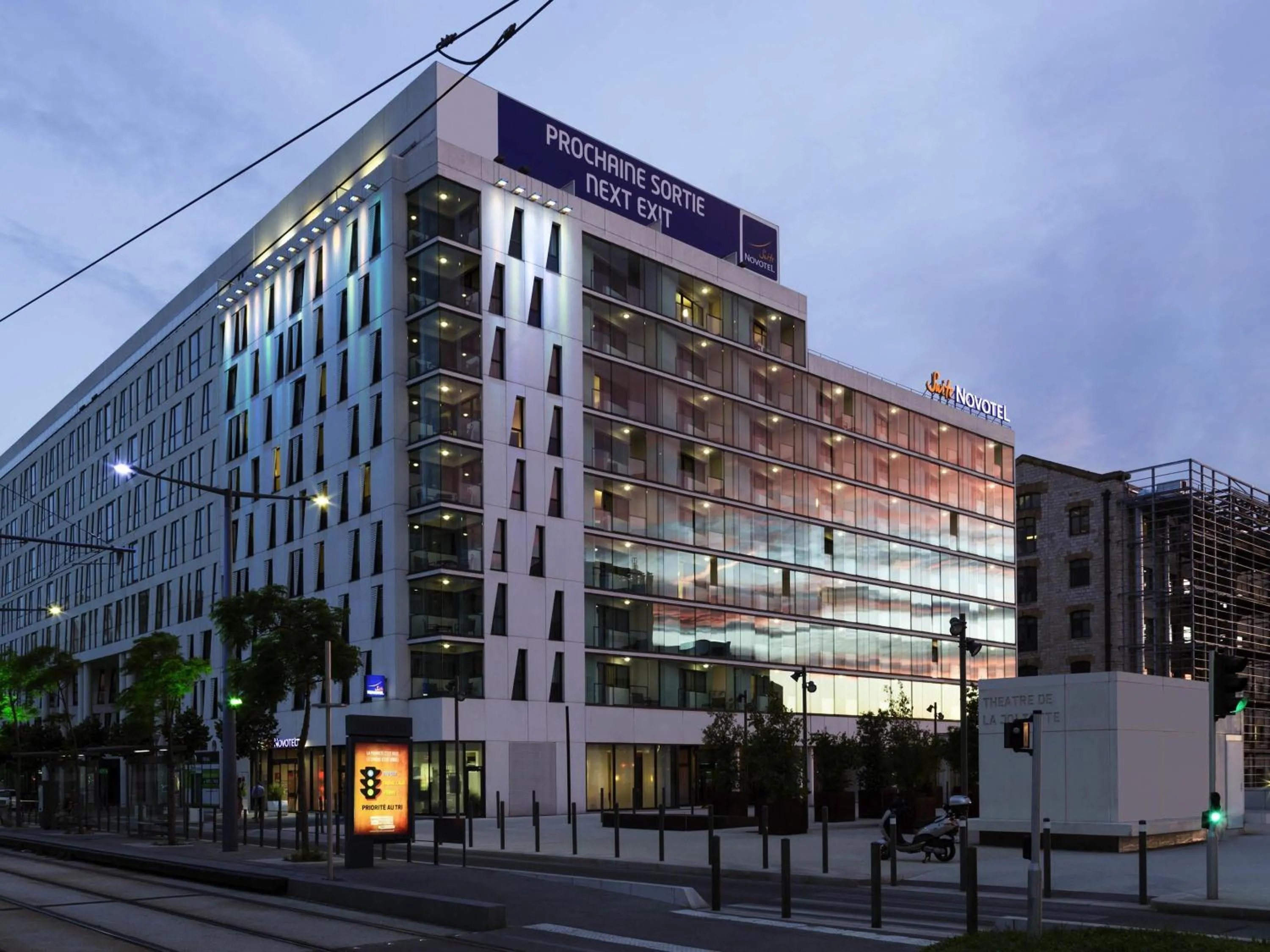 Property building in Novotel Suites Marseille Centre Euromed