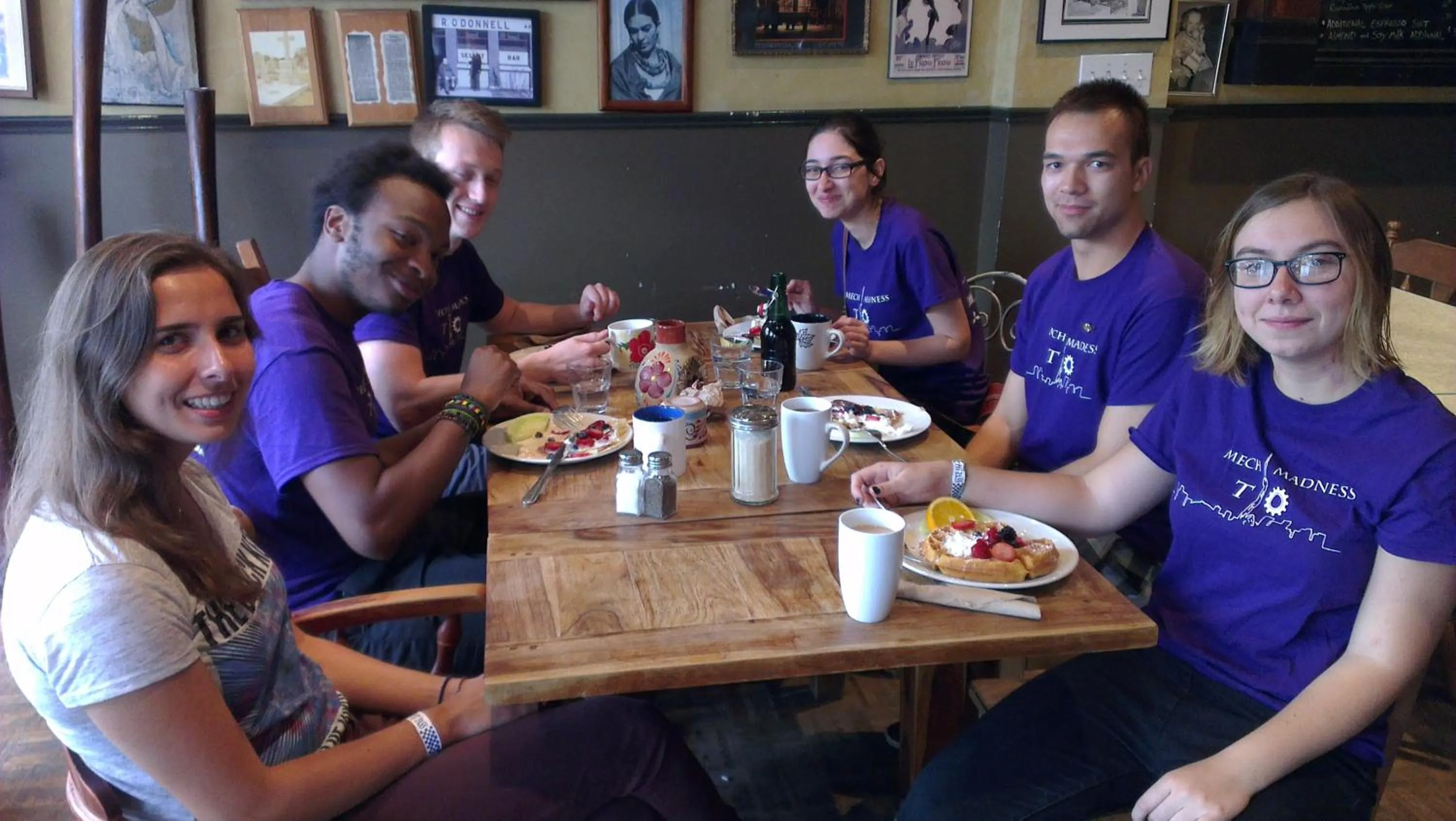 Breakfast in The Only Backpacker's Inn