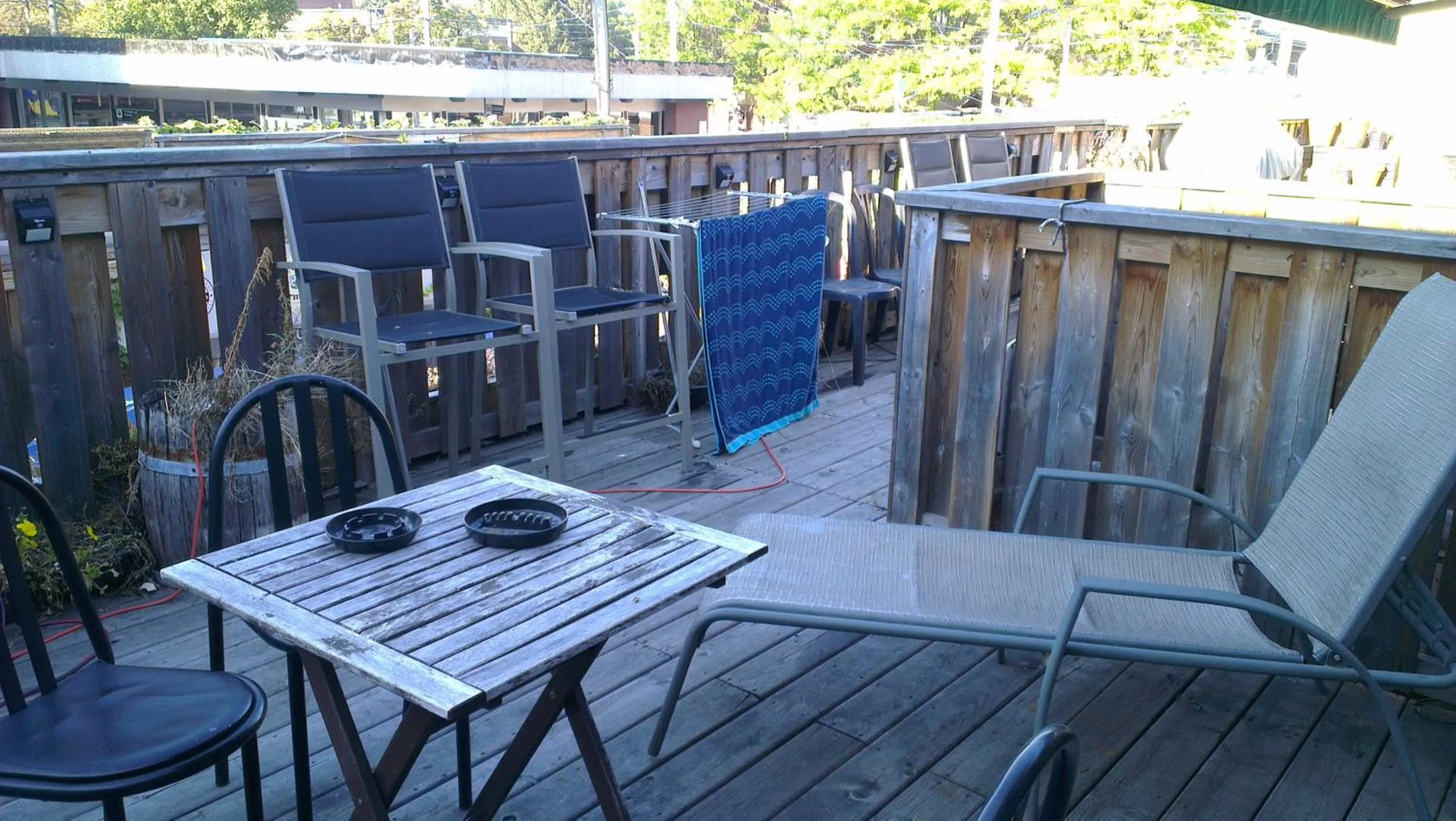 Balcony/Terrace in The Only Backpacker's Inn