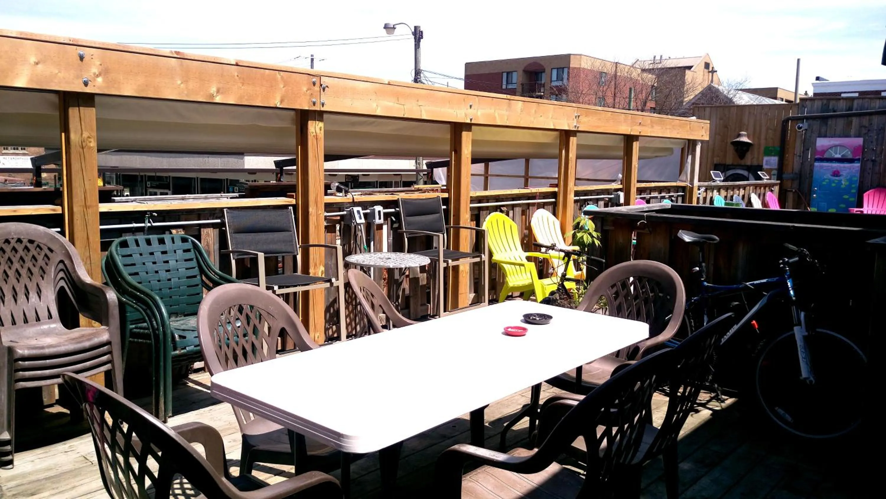 Balcony/Terrace in The Only Backpacker's Inn