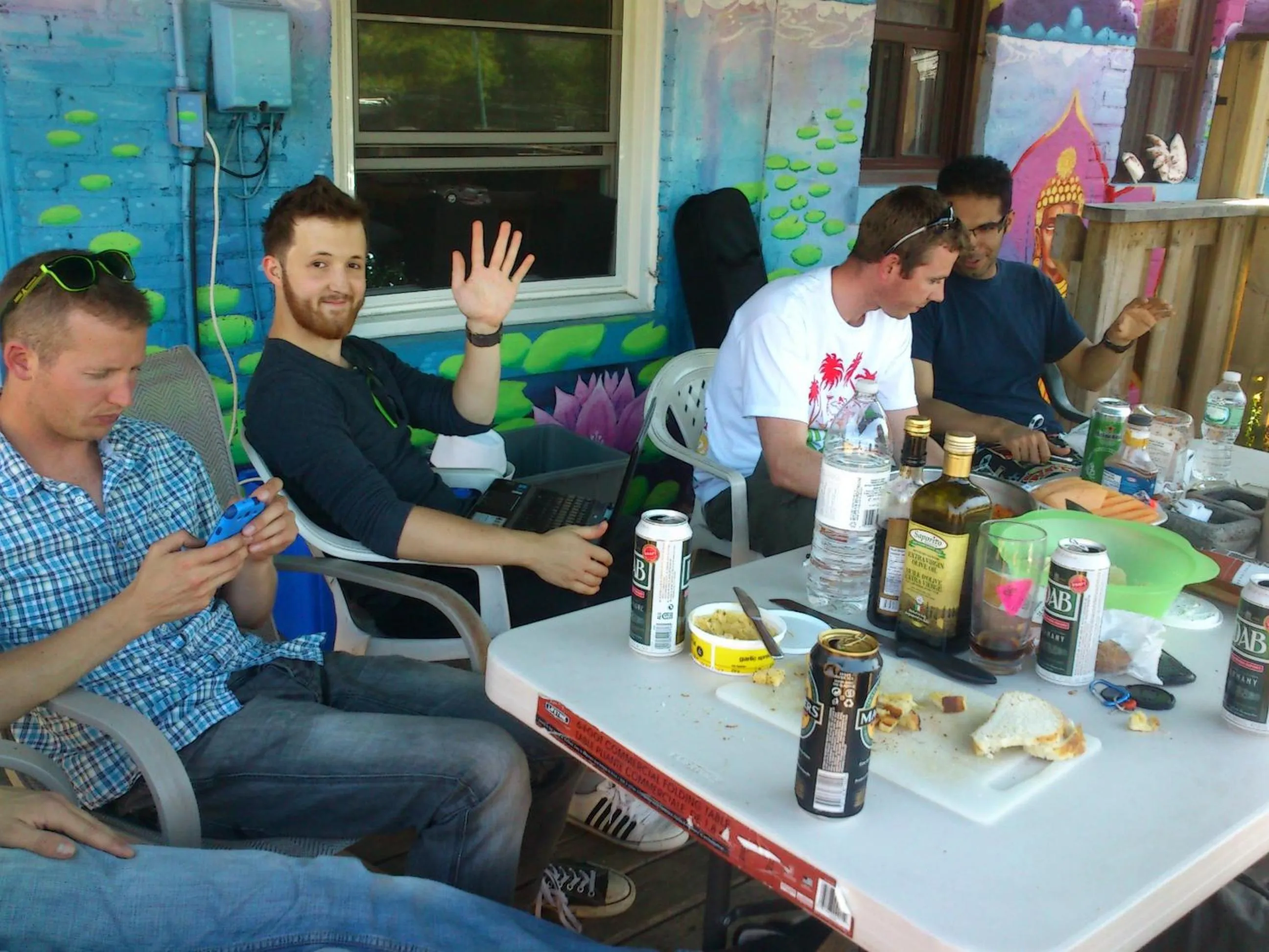 People in The Only Backpacker's Inn