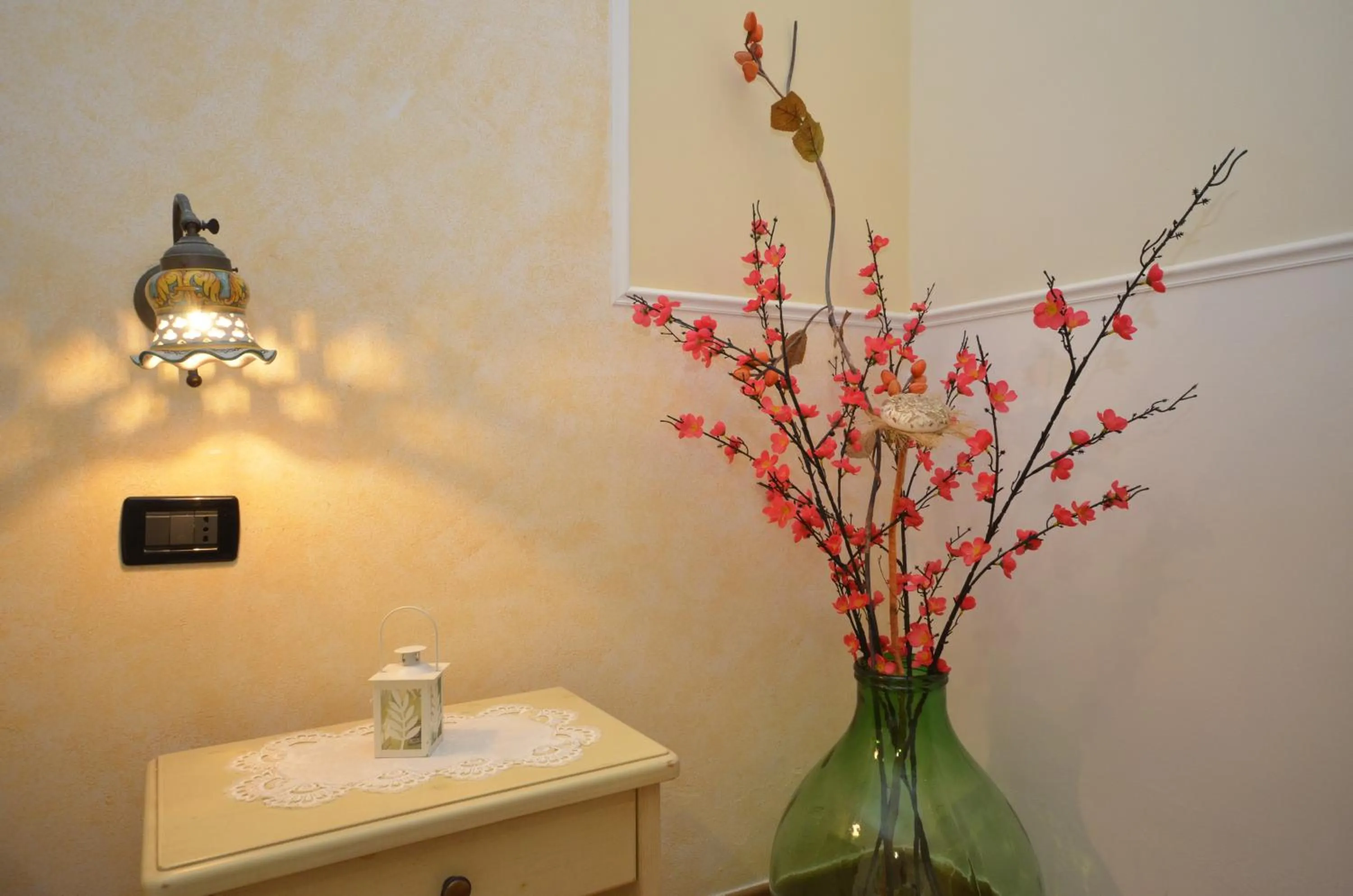 Decorative detail in Hotel Oasi da Paolo