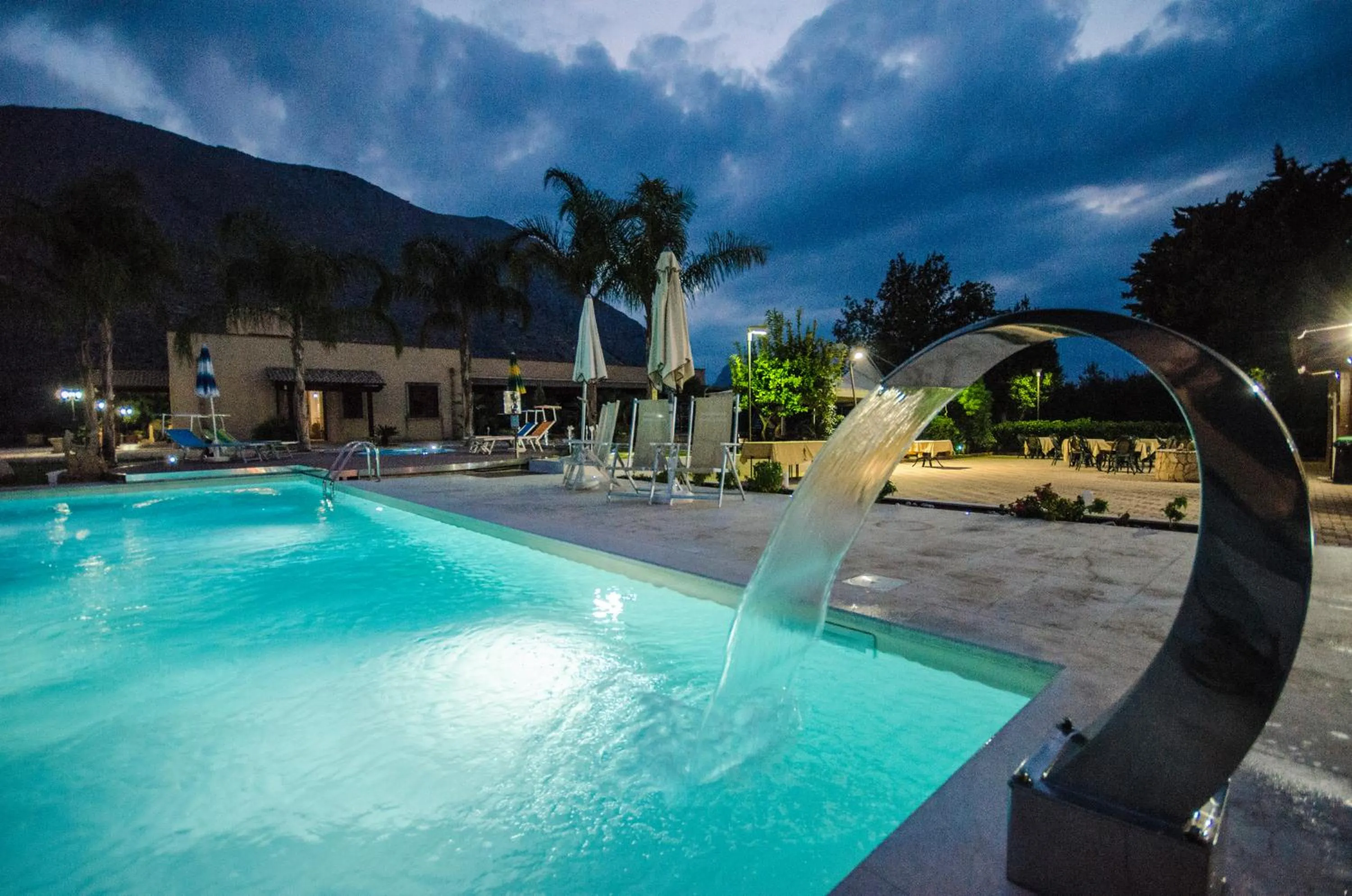 Swimming pool in Hotel Oasi da Paolo