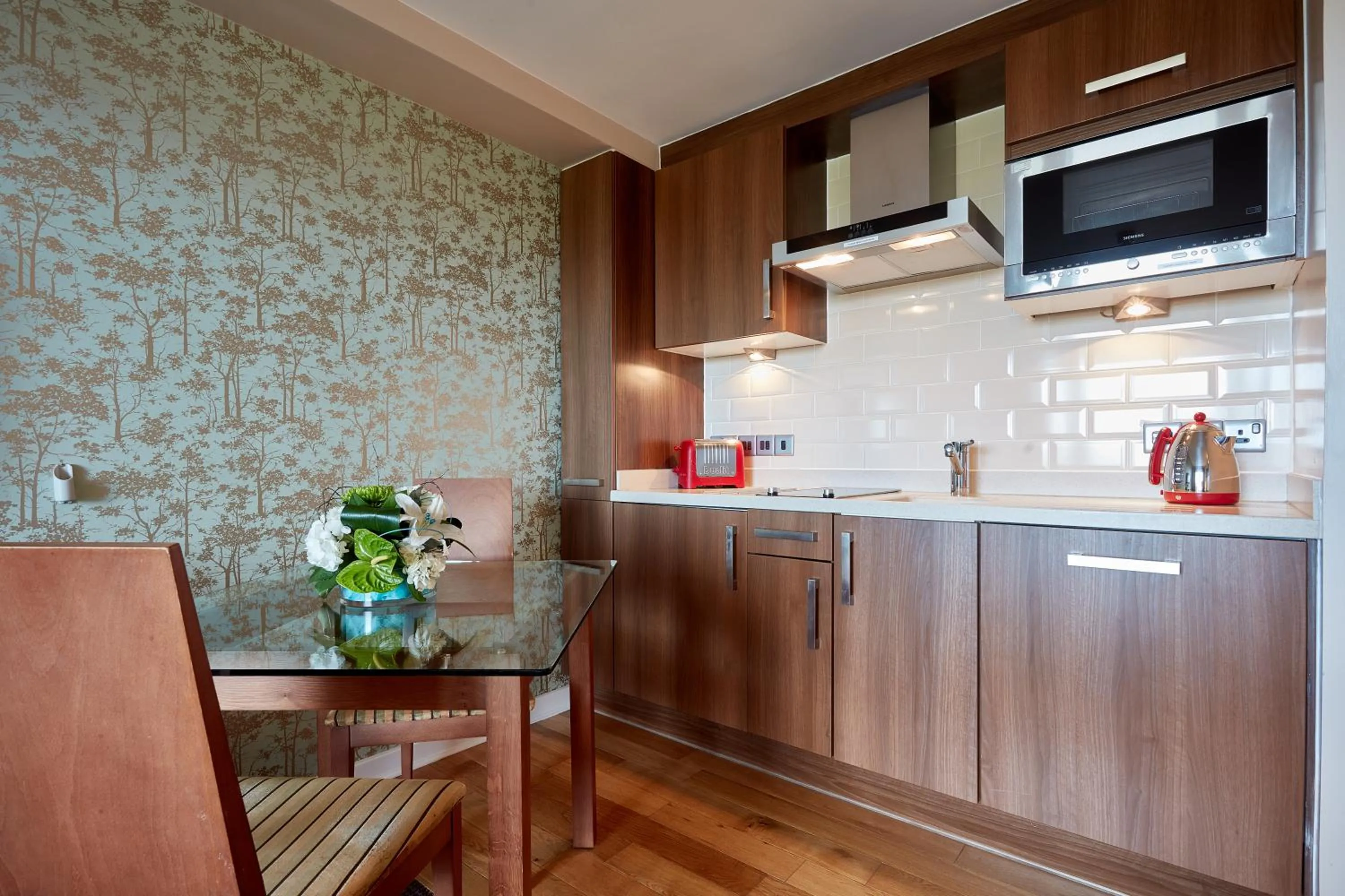 Kitchen or kitchenette in The Ullswater Suites at Whitbarrow