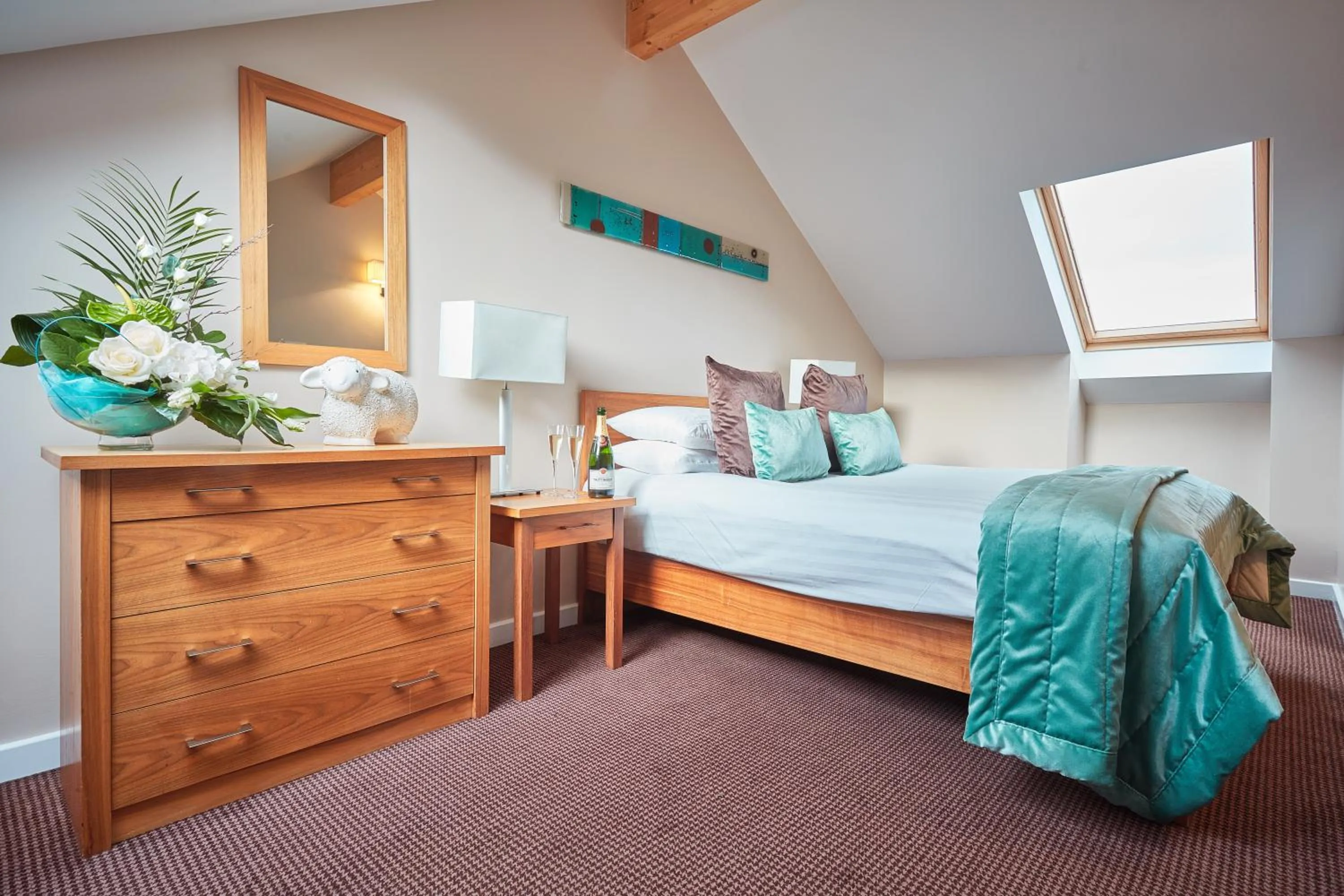 Bedroom, Bed in The Ullswater Suites at Whitbarrow