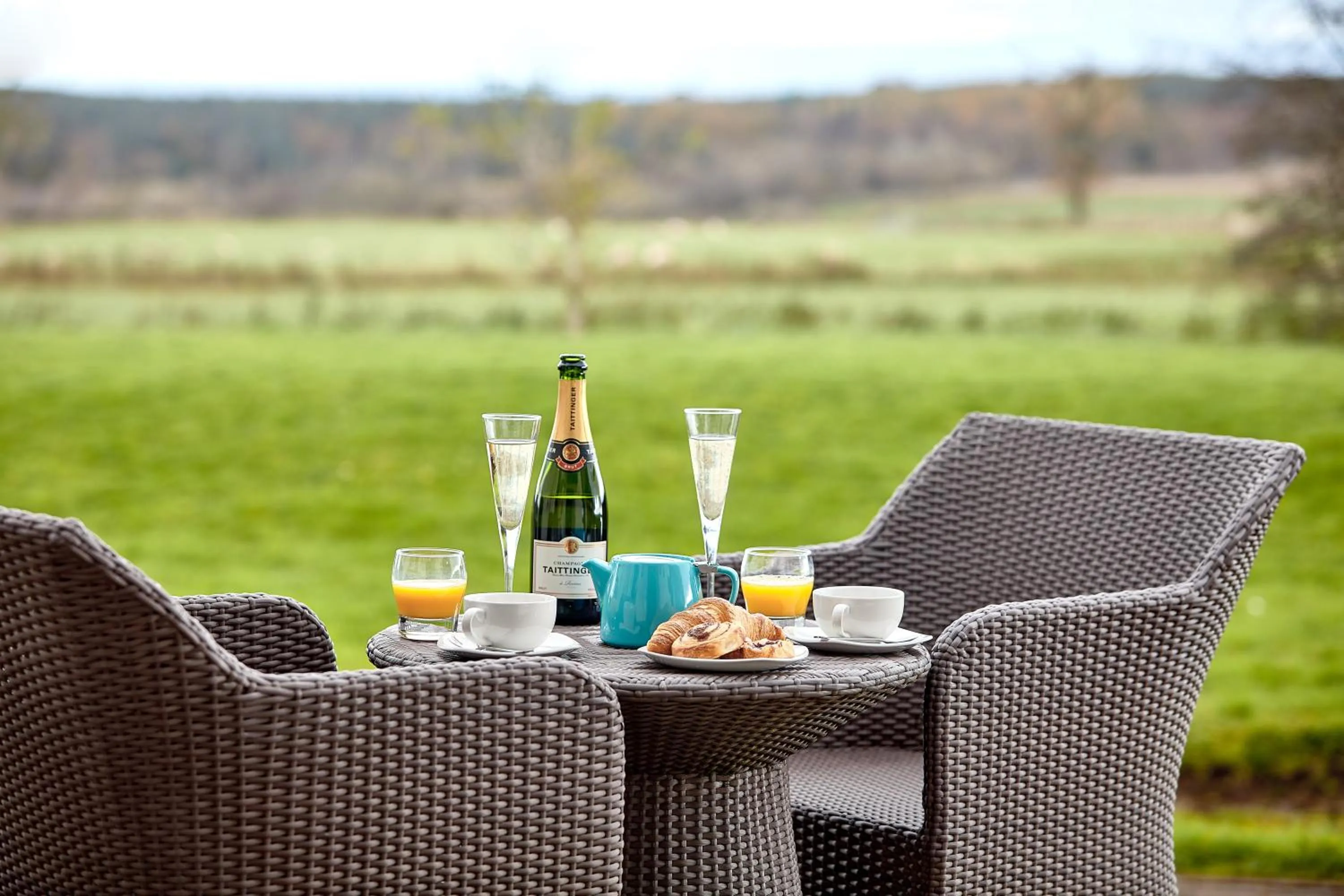 Patio in The Ullswater Suites at Whitbarrow