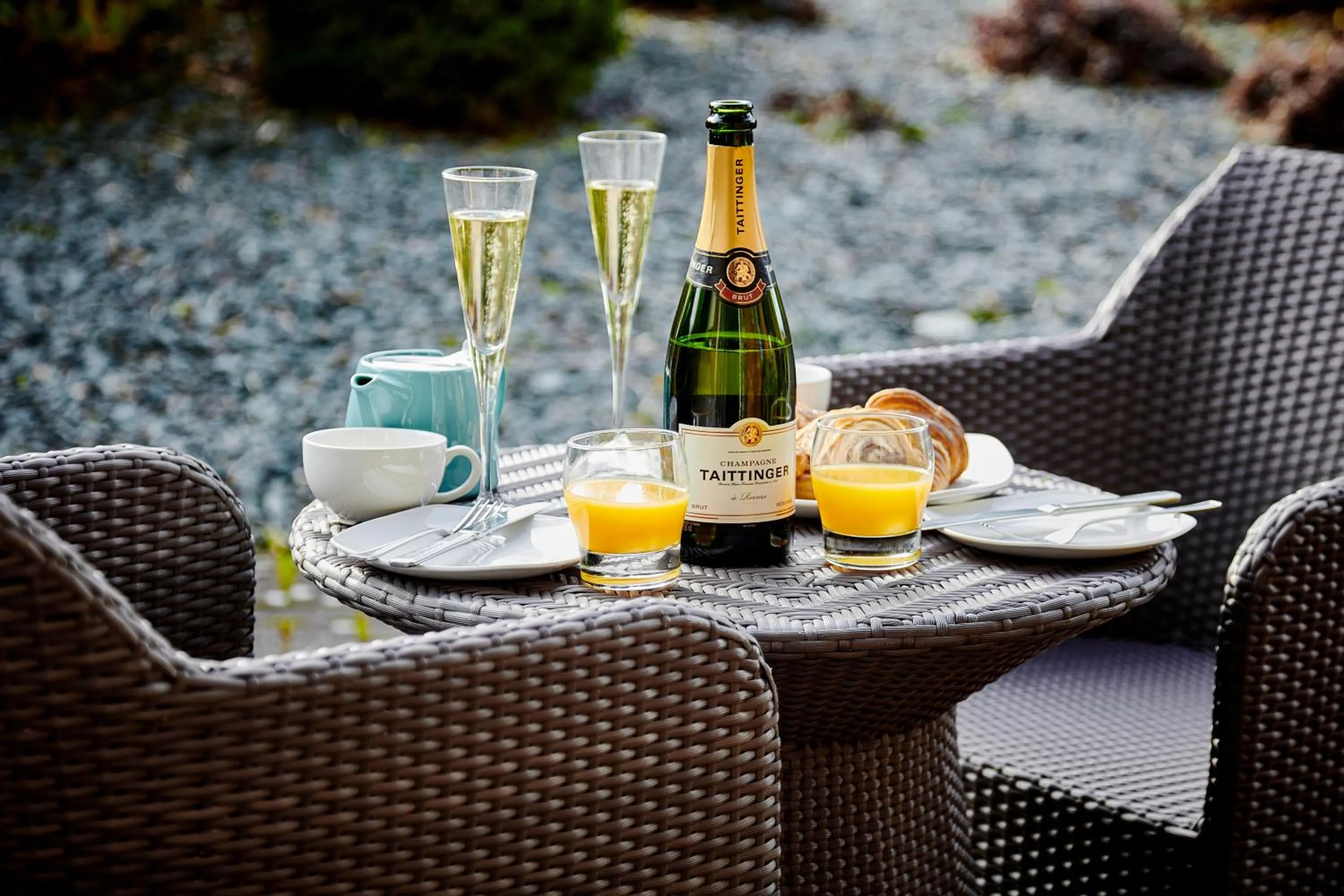 Food and drinks in The Ullswater Suites at Whitbarrow