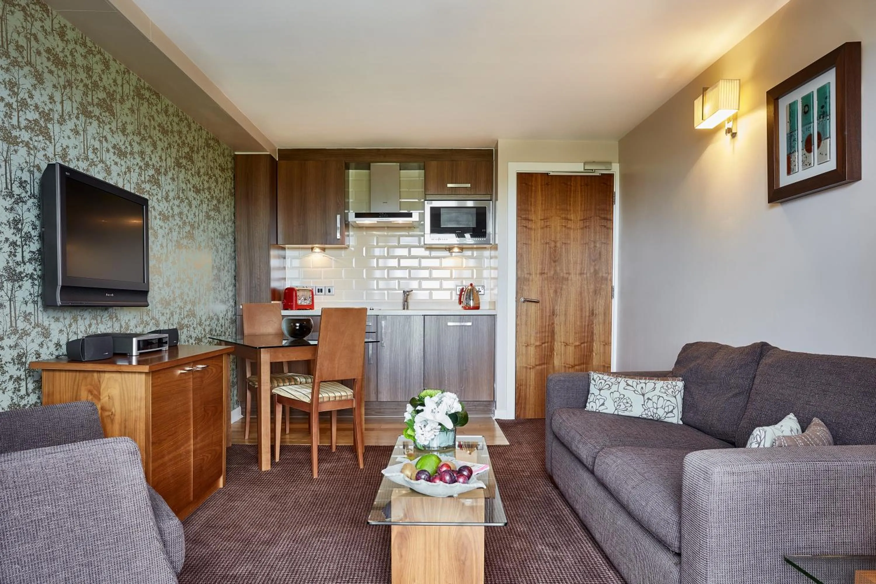 Kitchen or kitchenette in The Ullswater Suites at Whitbarrow