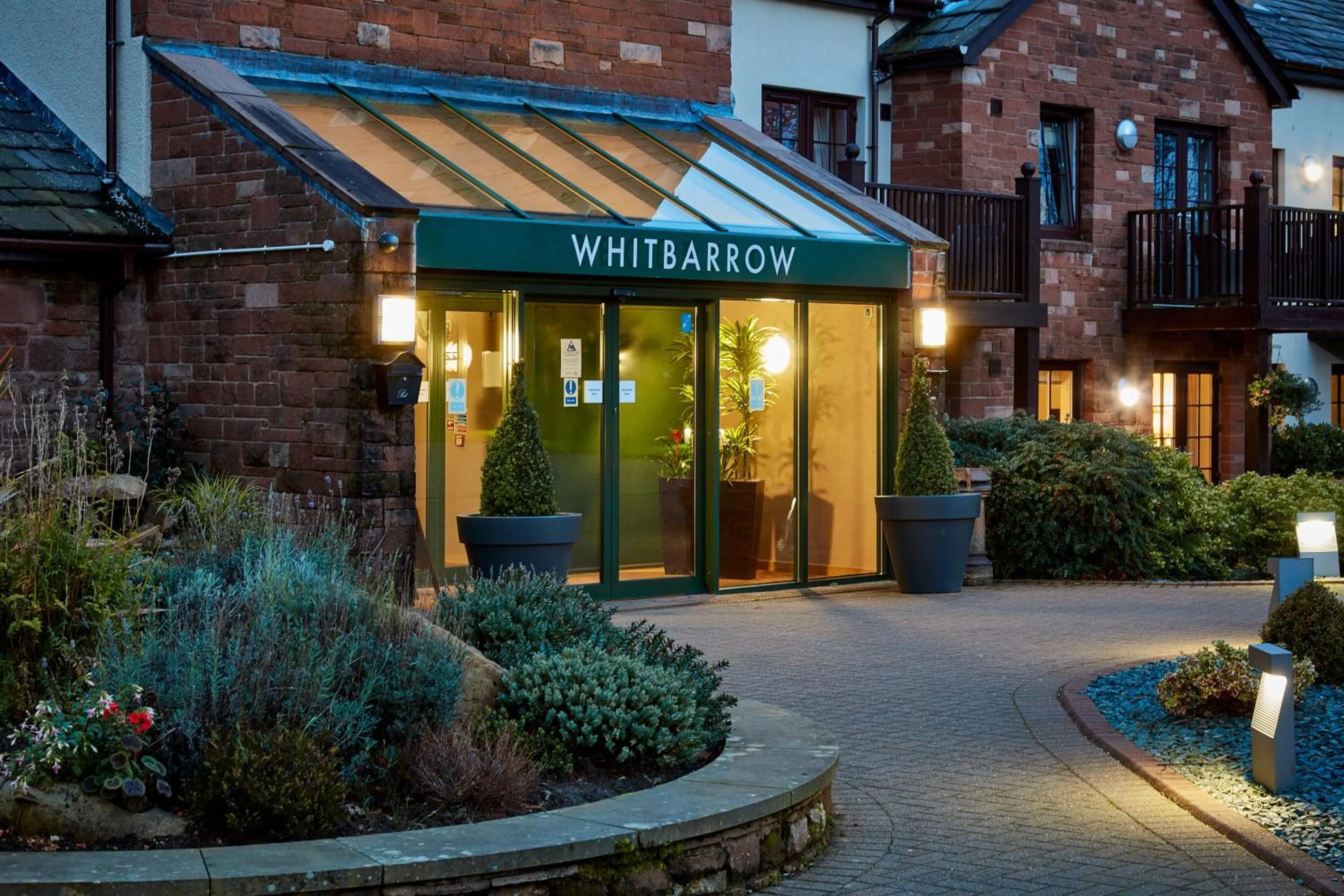 Facade/entrance in The Ullswater Suites at Whitbarrow